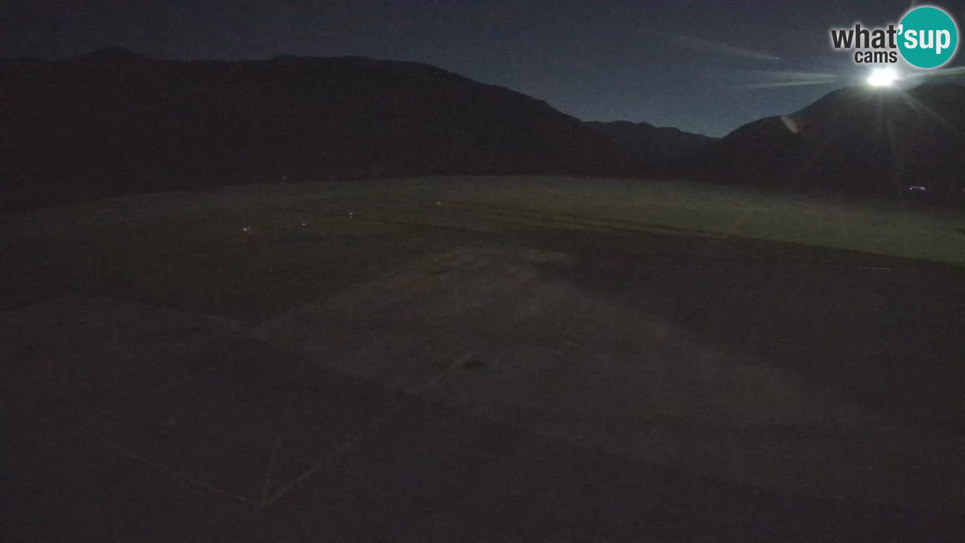 Webcam des Flughafens Bovec – Skydive Bovec