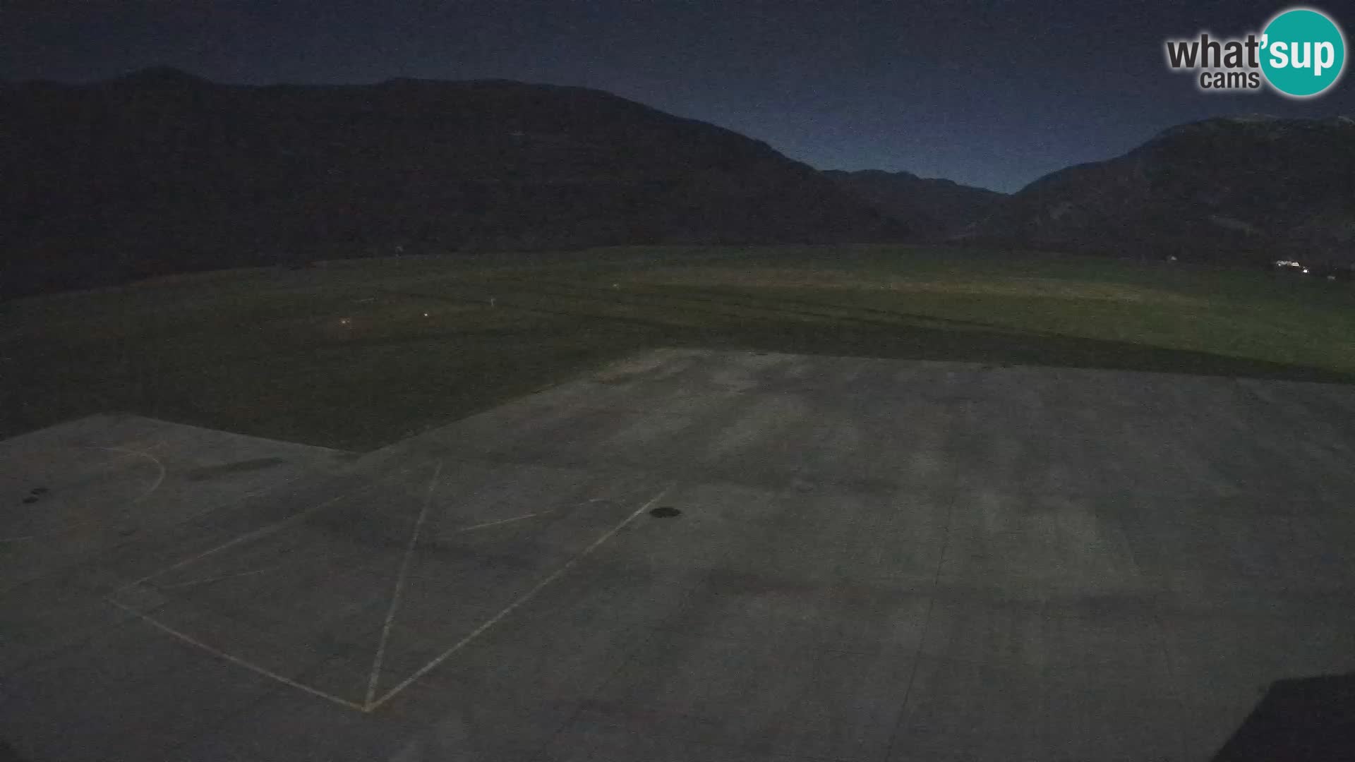 Webcam des Flughafens Bovec – Skydive Bovec