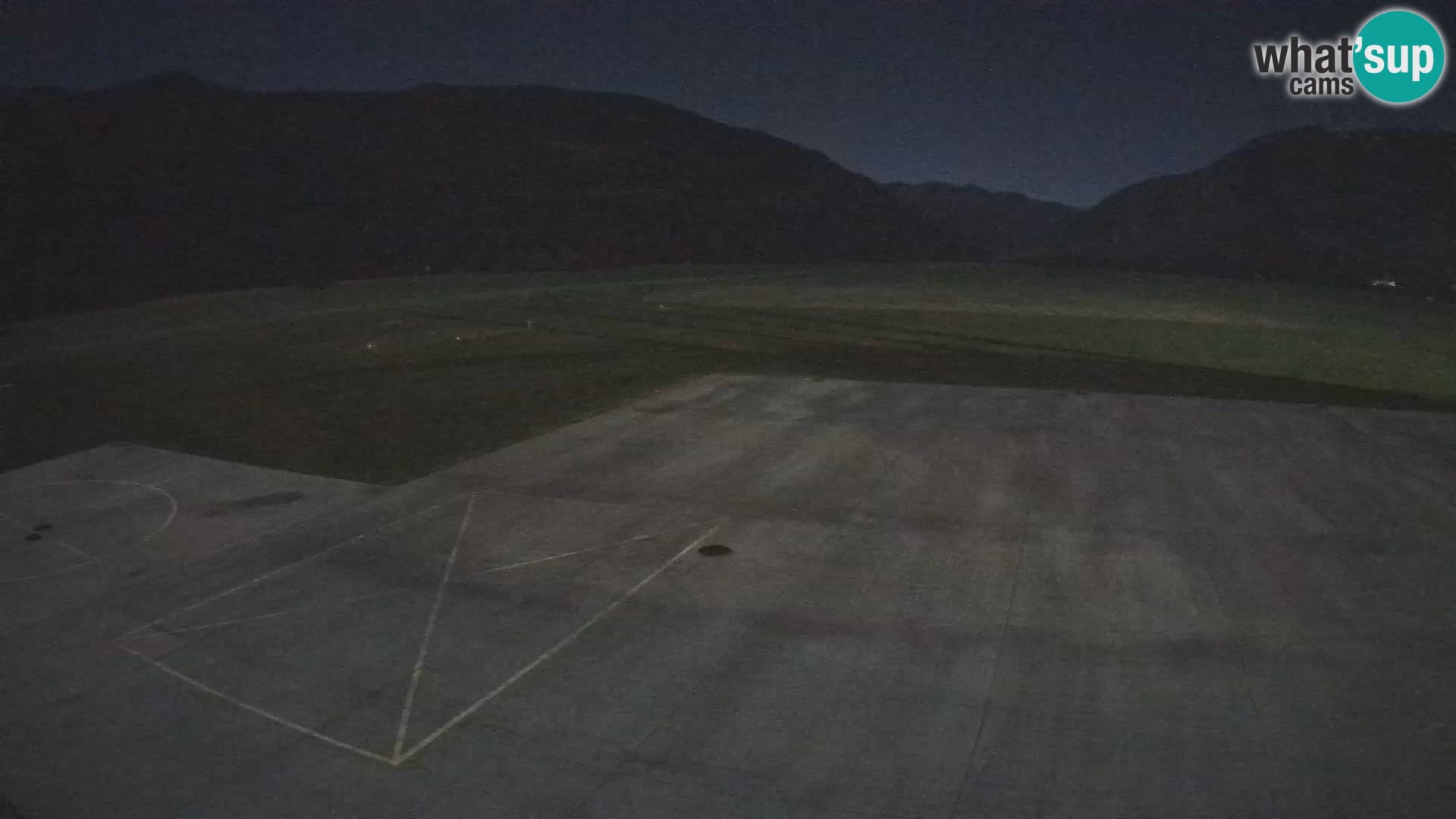 Webcam des Flughafens Bovec – Skydive Bovec