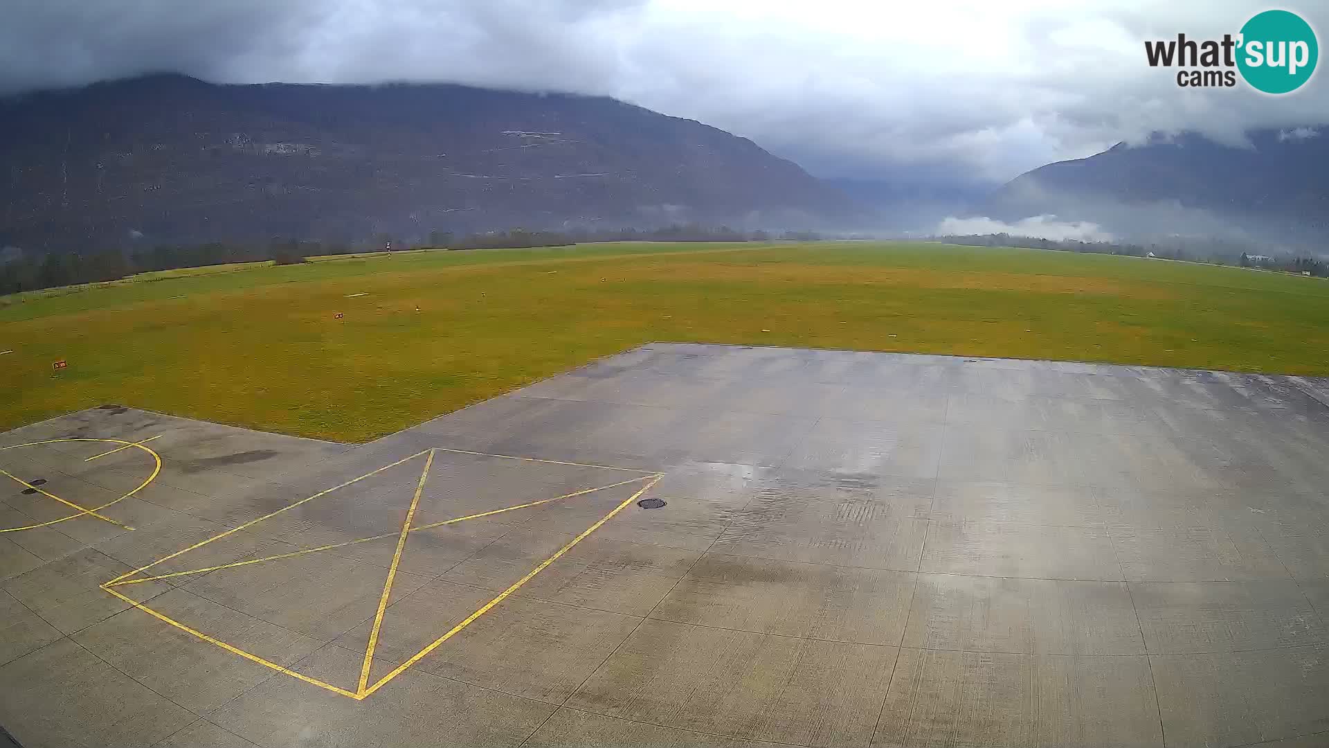 Cámara web del aeropuerto de Bovec – Skydive Bovec