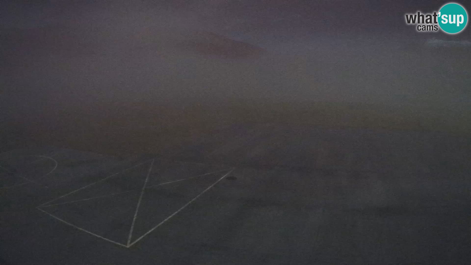 Webcam aereoporto di Bovec (Plezzo) – Vista verso il Kanin