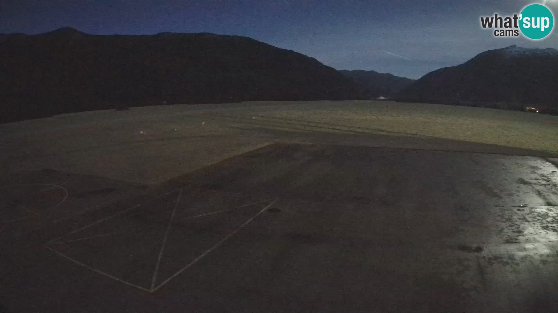 Webcam des Flughafens Bovec – Skydive Bovec