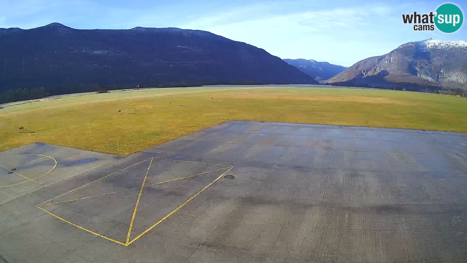 Cámara web del aeropuerto de Bovec – Skydive Bovec