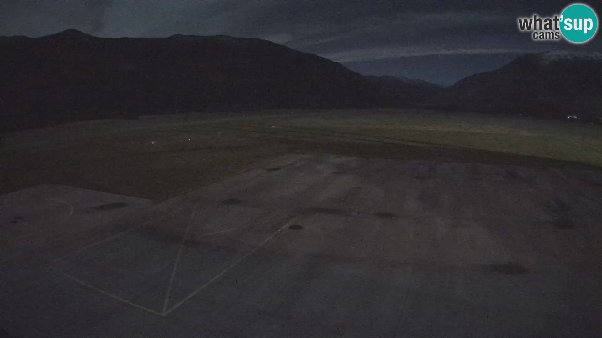 Webcam des Flughafens Bovec – Skydive Bovec