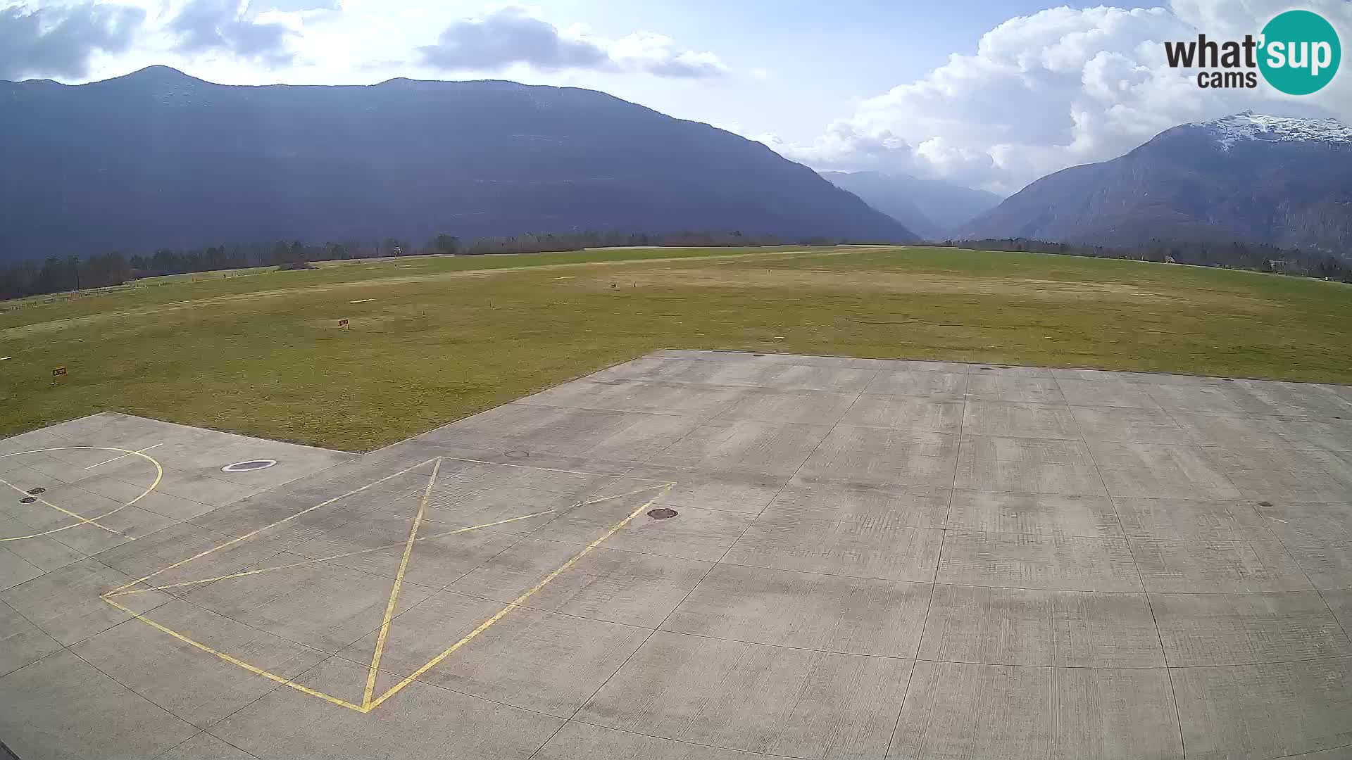 Cámara web del aeropuerto de Bovec – Skydive Bovec
