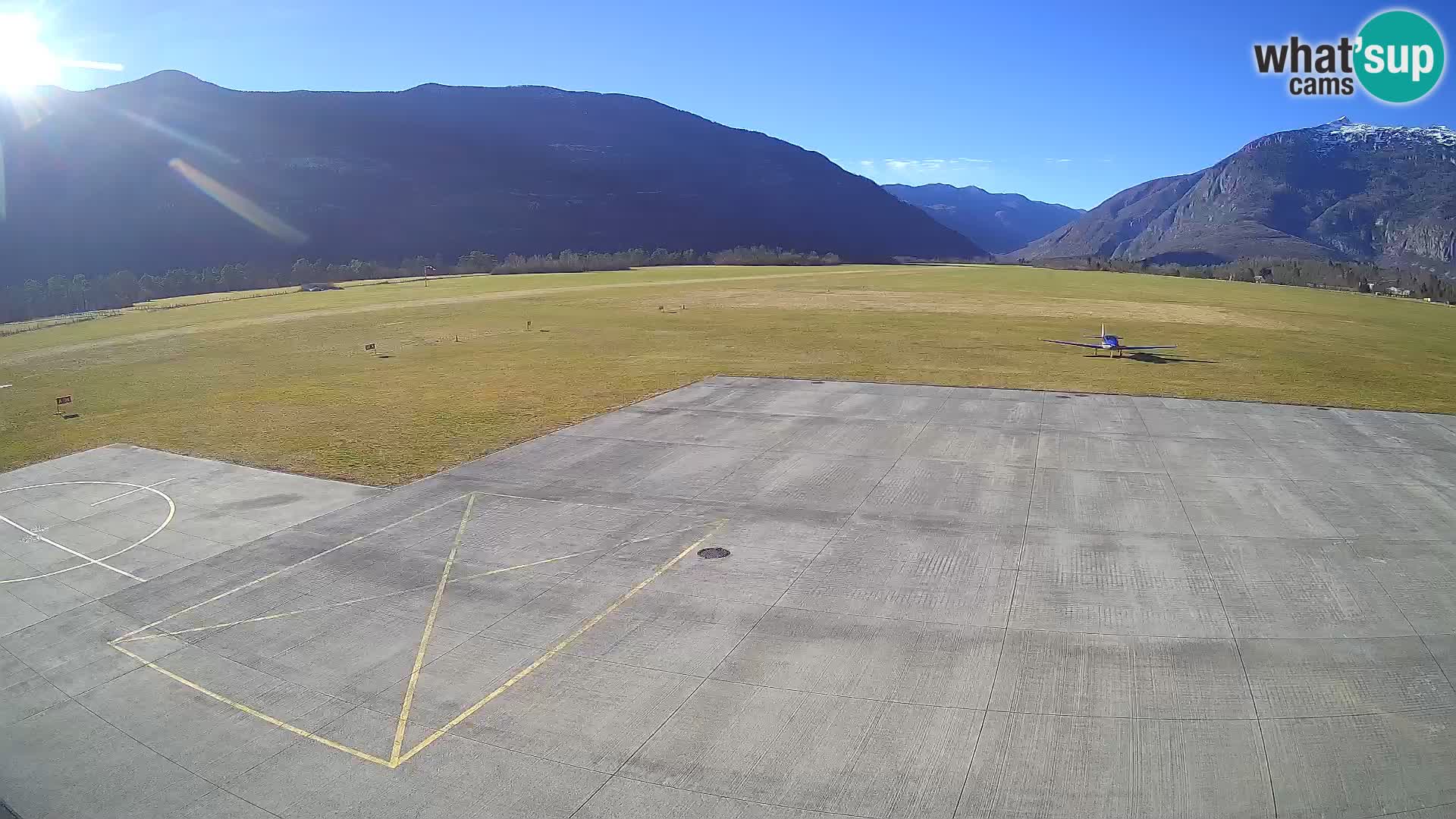 Bovec airport webcam – Skydive Bovec