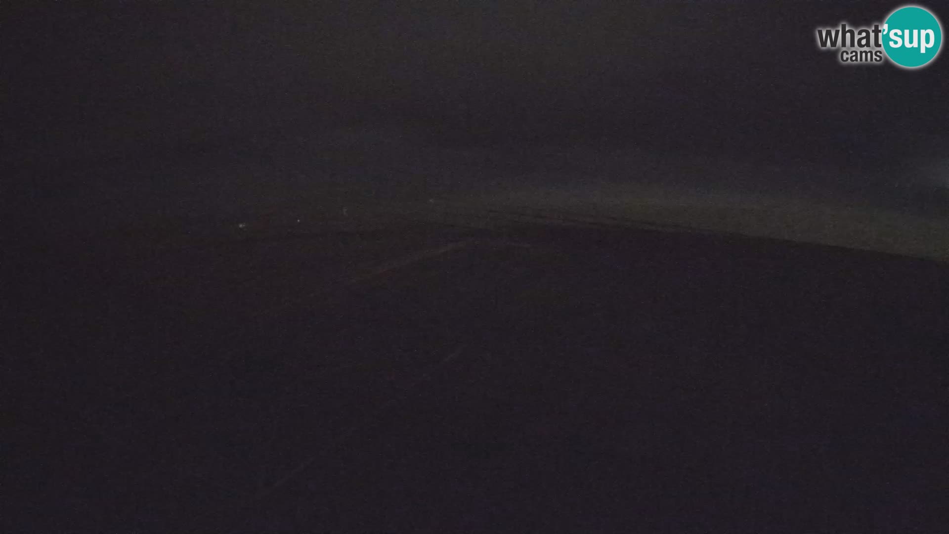 Webcam aereoporto di Bovec (Plezzo) – Vista verso il Kanin