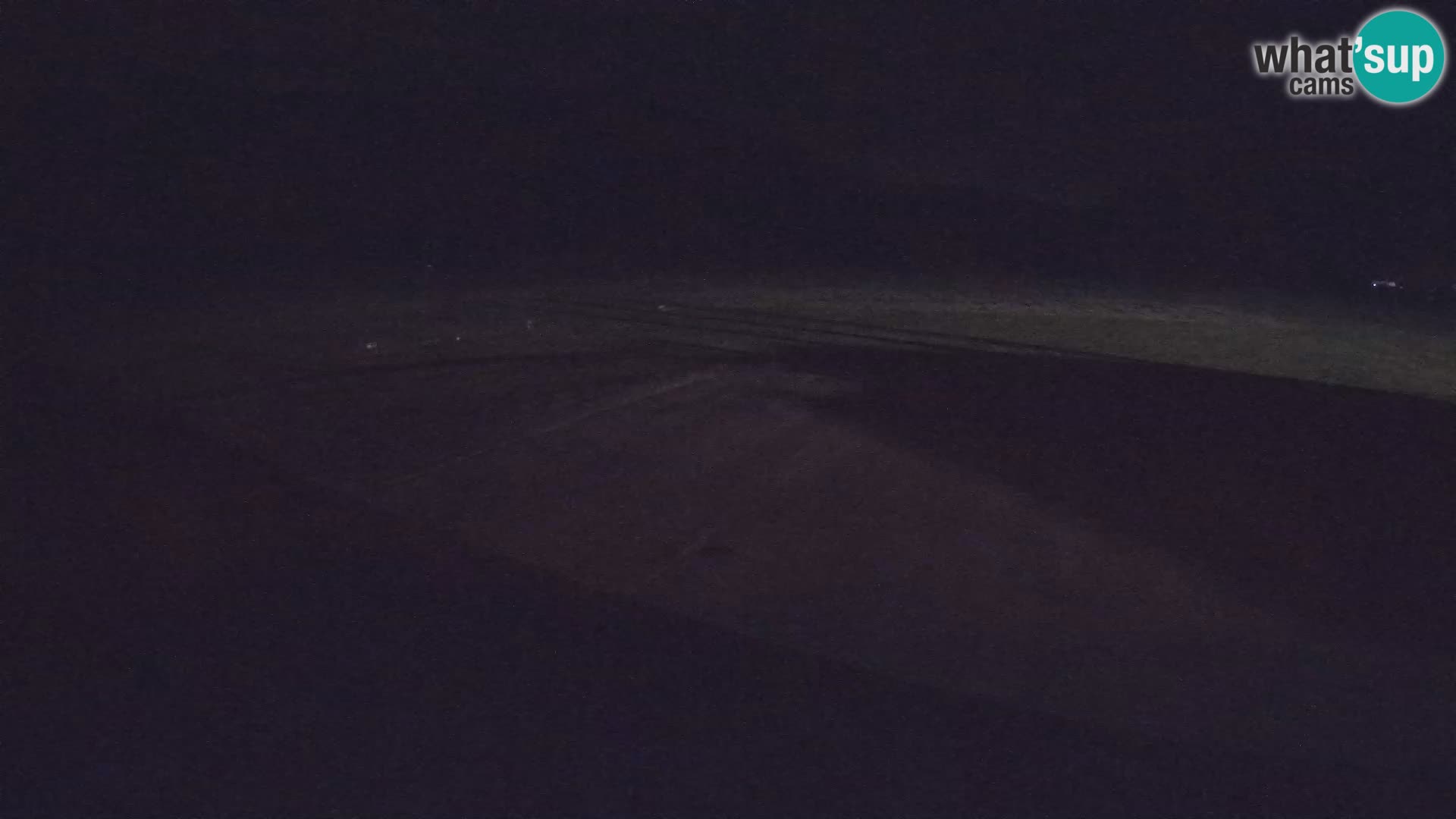 Webcam aereoporto di Bovec (Plezzo) – Vista verso il Kanin