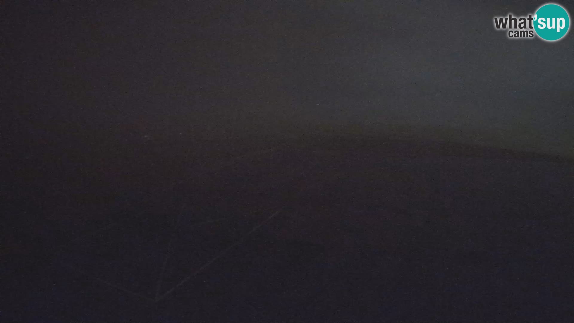 Webcam aereoporto di Bovec (Plezzo) – Vista verso il Kanin