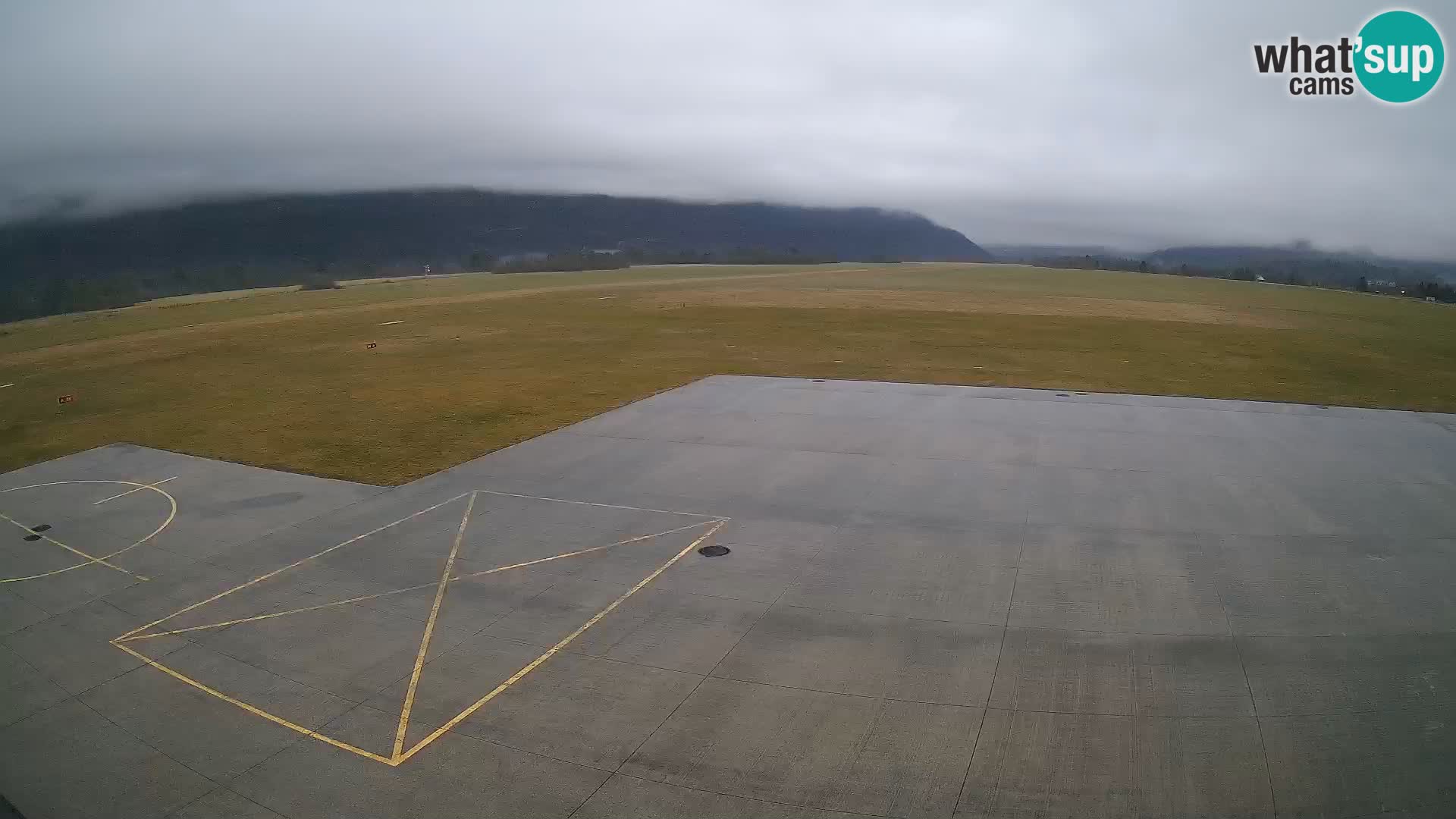 Webcam des Flughafens Bovec – Skydive Bovec