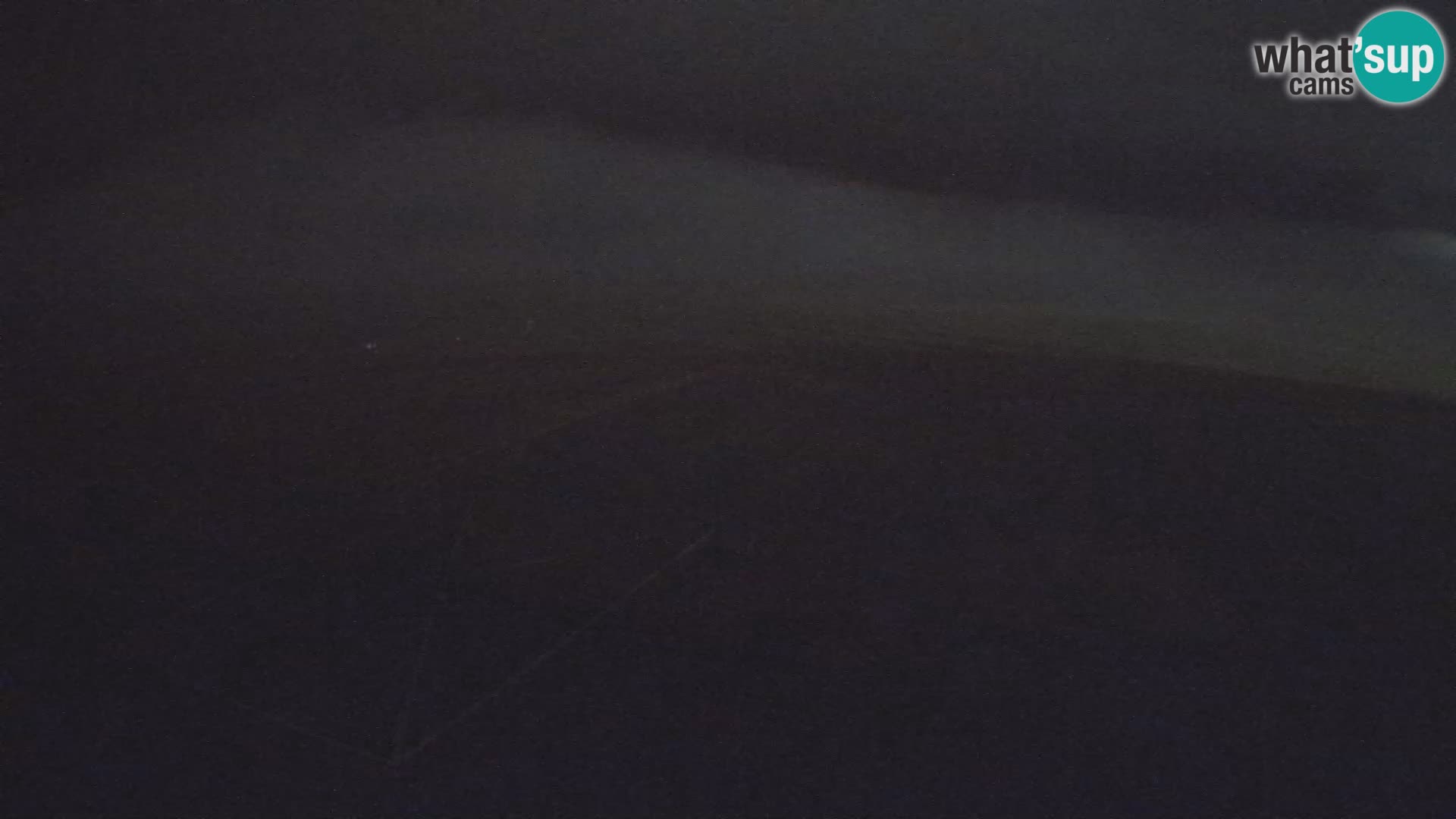 Webcam aereoporto di Bovec (Plezzo) – Vista verso il Kanin