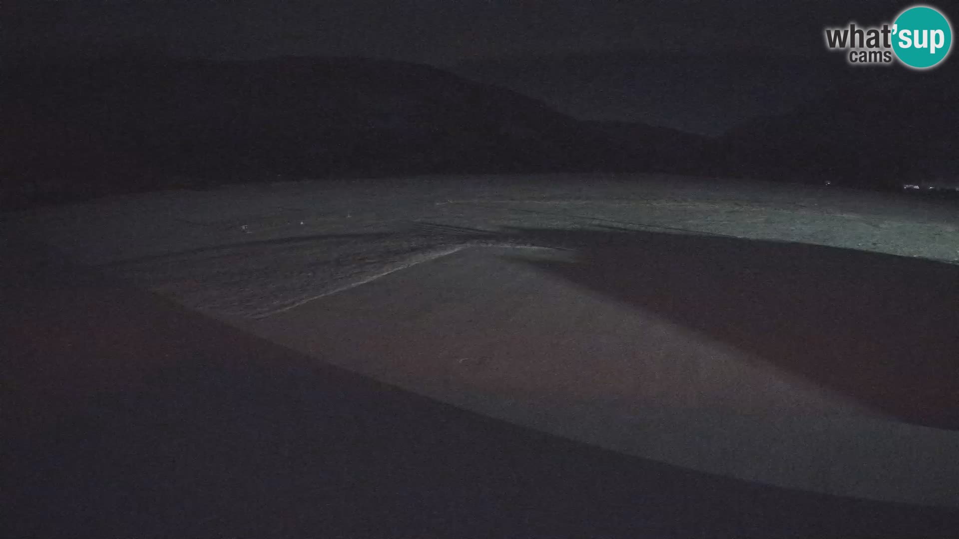 Webcam aereoporto di Bovec (Plezzo) – Vista verso il Kanin