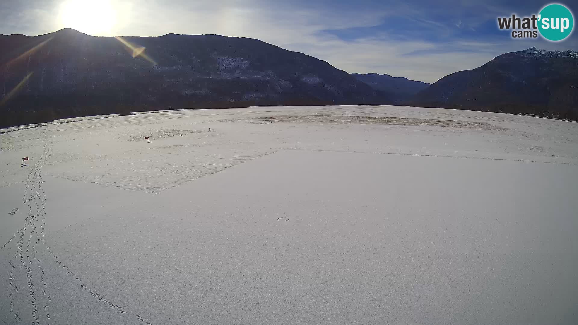 Webcam des Flughafens Bovec – Skydive Bovec