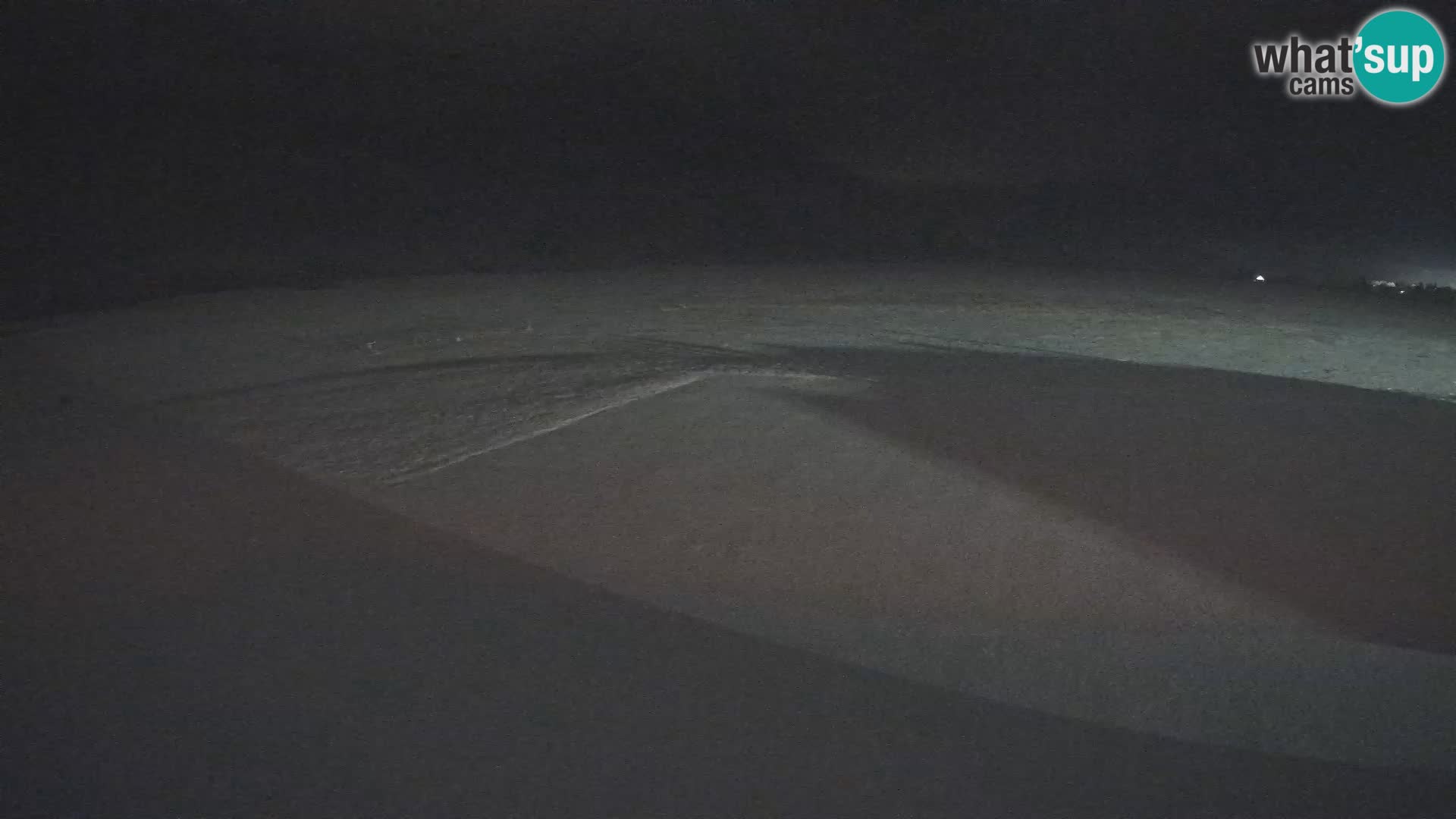 Webcam aereoporto di Bovec (Plezzo) – Vista verso il Kanin