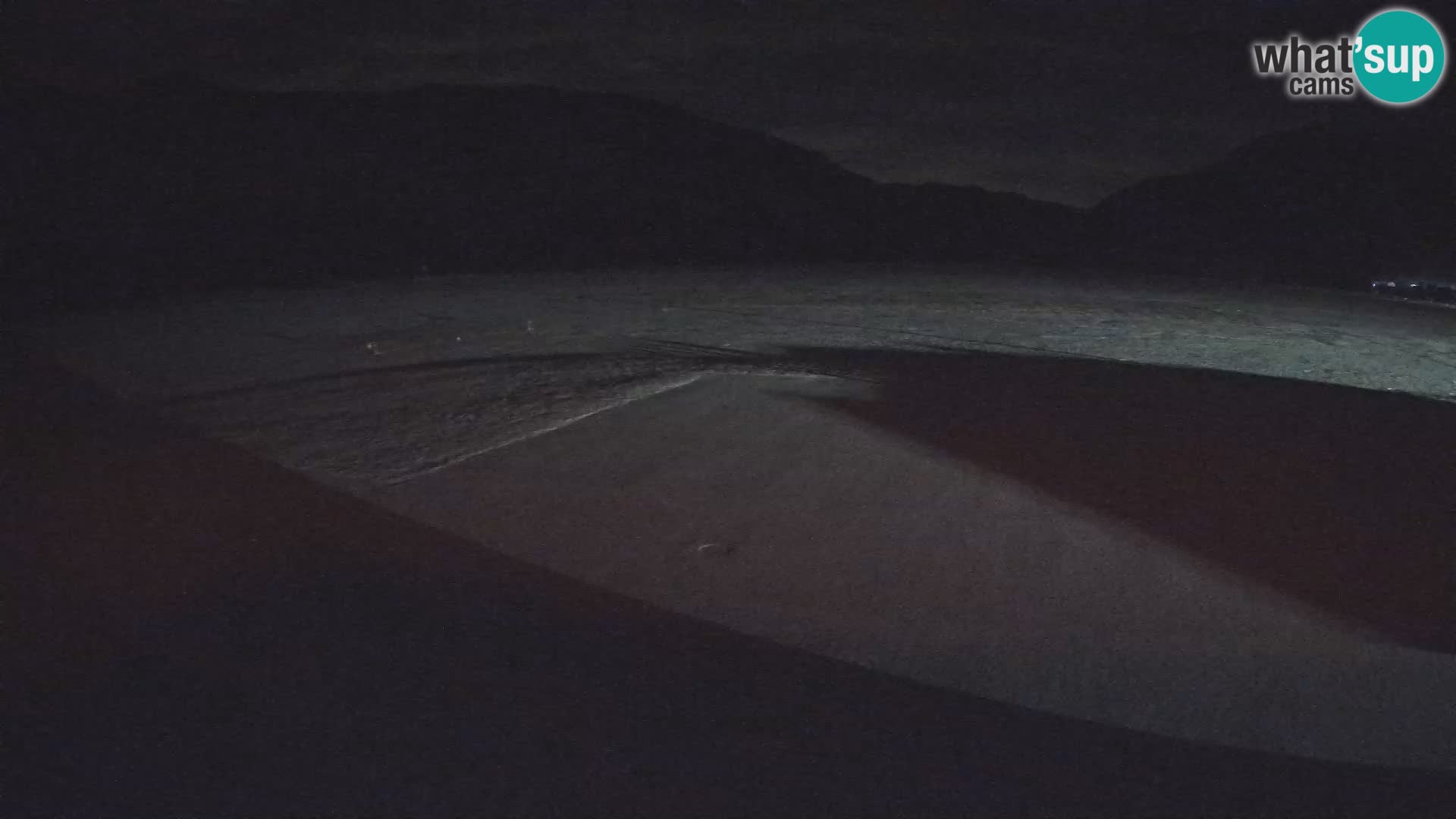 Webcam aereoporto di Bovec (Plezzo) – Vista verso il Kanin