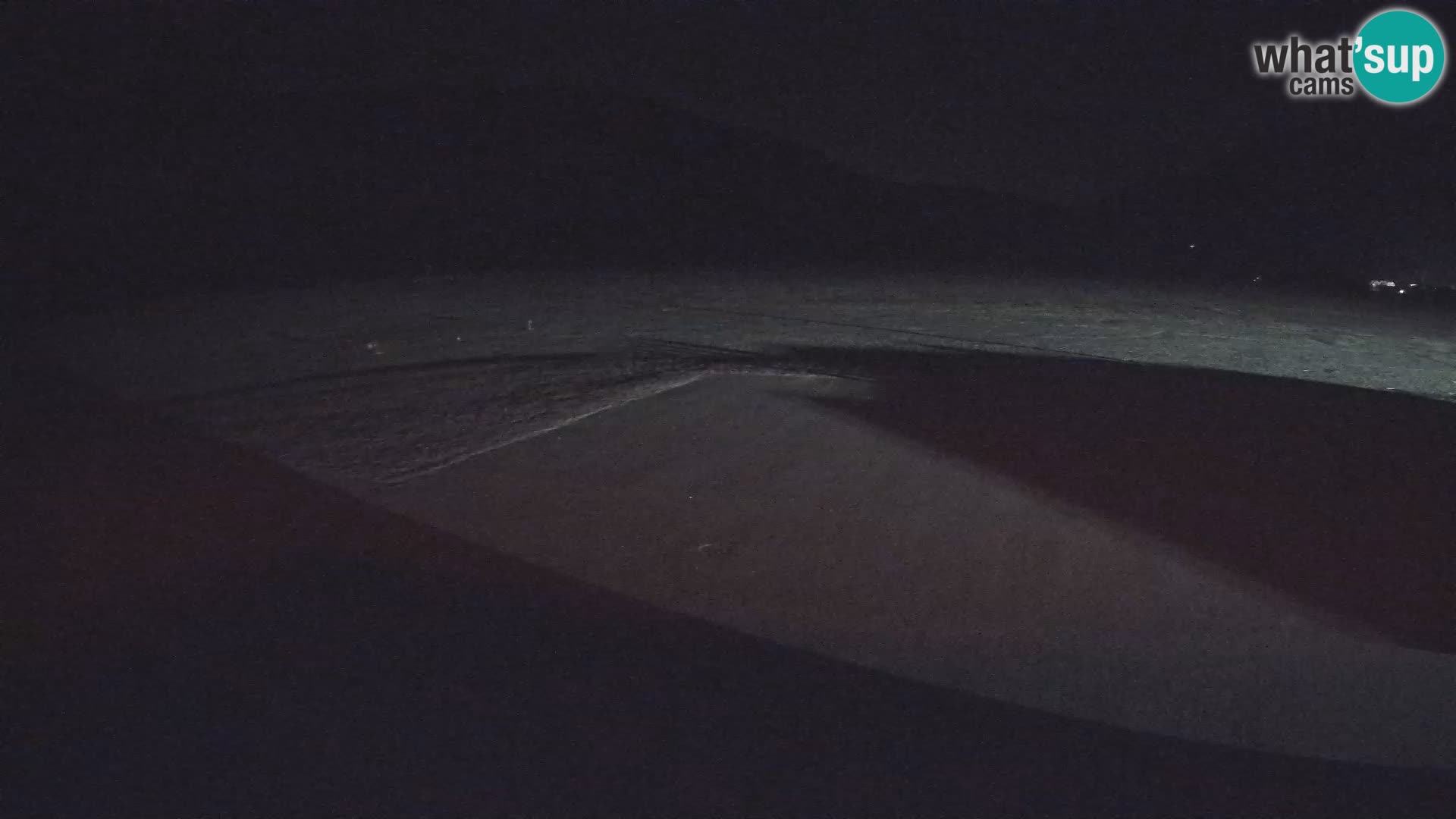 Webcam aereoporto di Bovec (Plezzo) – Vista verso il Kanin