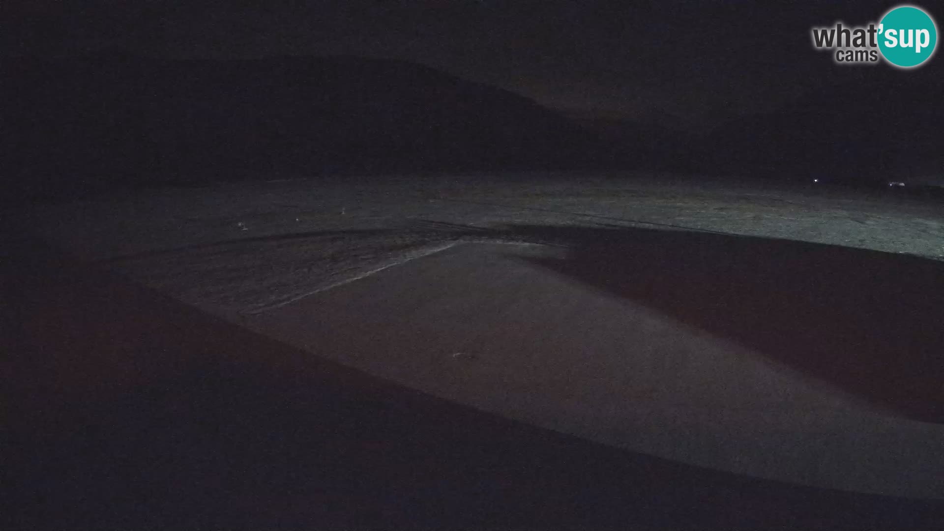 Webcam aereoporto di Bovec (Plezzo) – Vista verso il Kanin