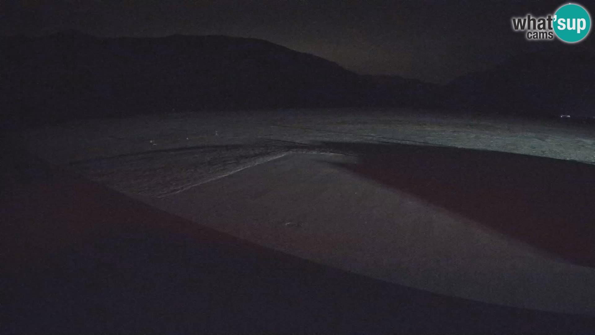 Webcam aereoporto di Bovec (Plezzo) – Vista verso il Kanin