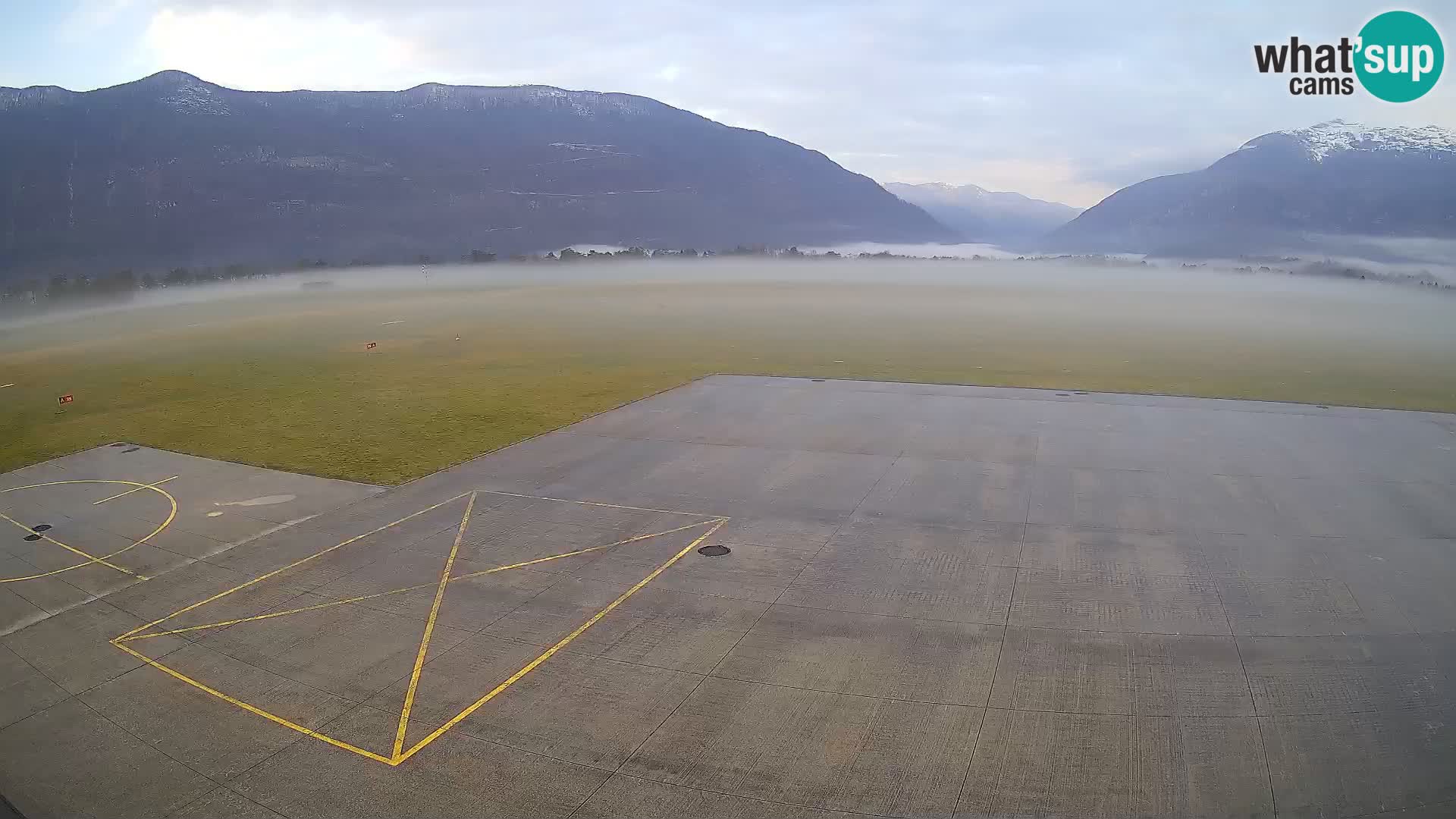 Webcam de l’aéroport de Bovec – Skydive Bovec
