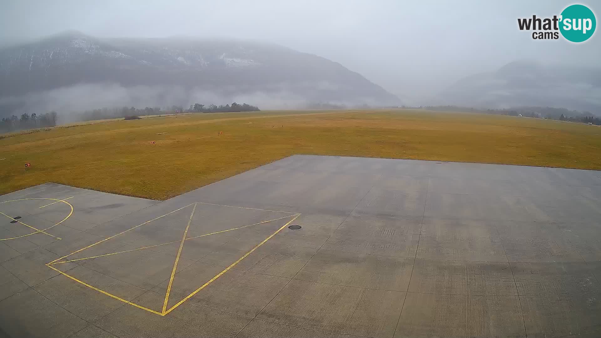 Webcam des Flughafens Bovec – Skydive Bovec