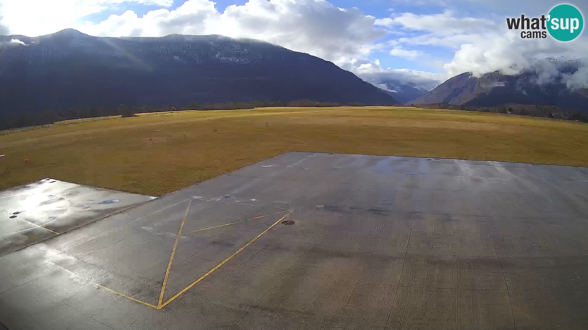 Cámara web del aeropuerto de Bovec – Skydive Bovec