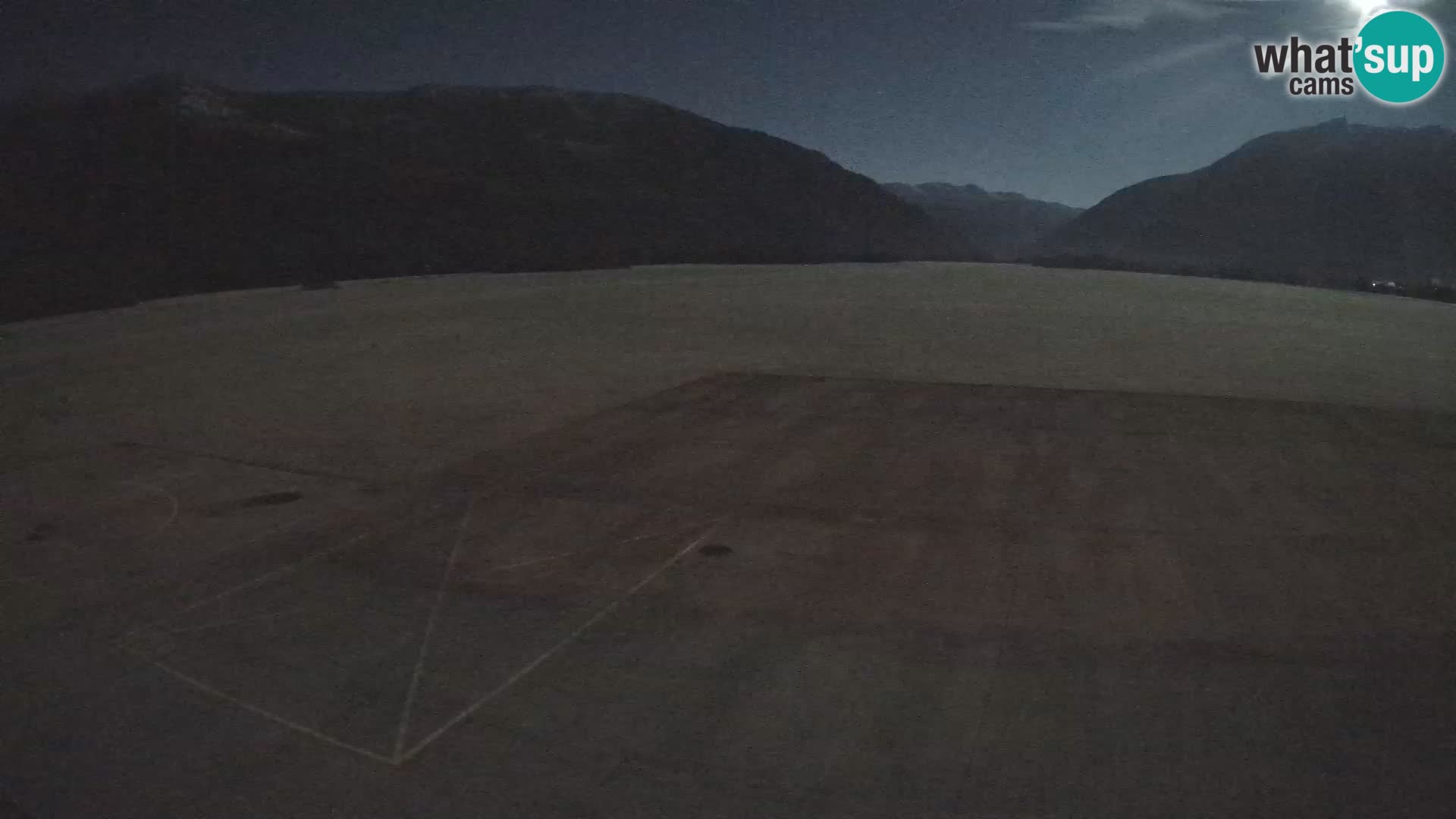 Webcam des Flughafens Bovec – Skydive Bovec