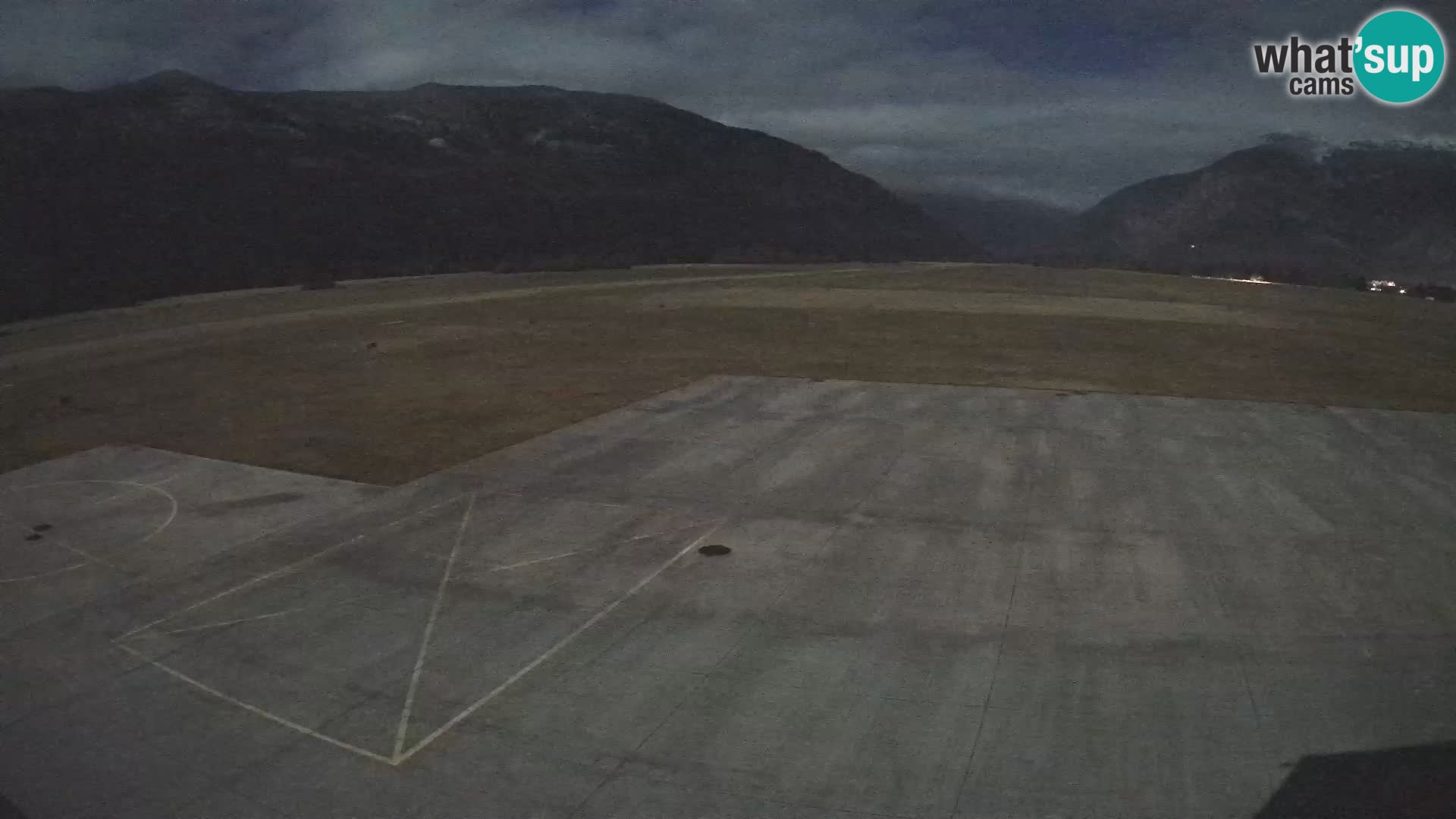 Webcam des Flughafens Bovec – Skydive Bovec