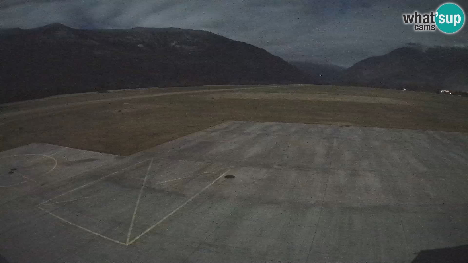 Webcam des Flughafens Bovec – Skydive Bovec