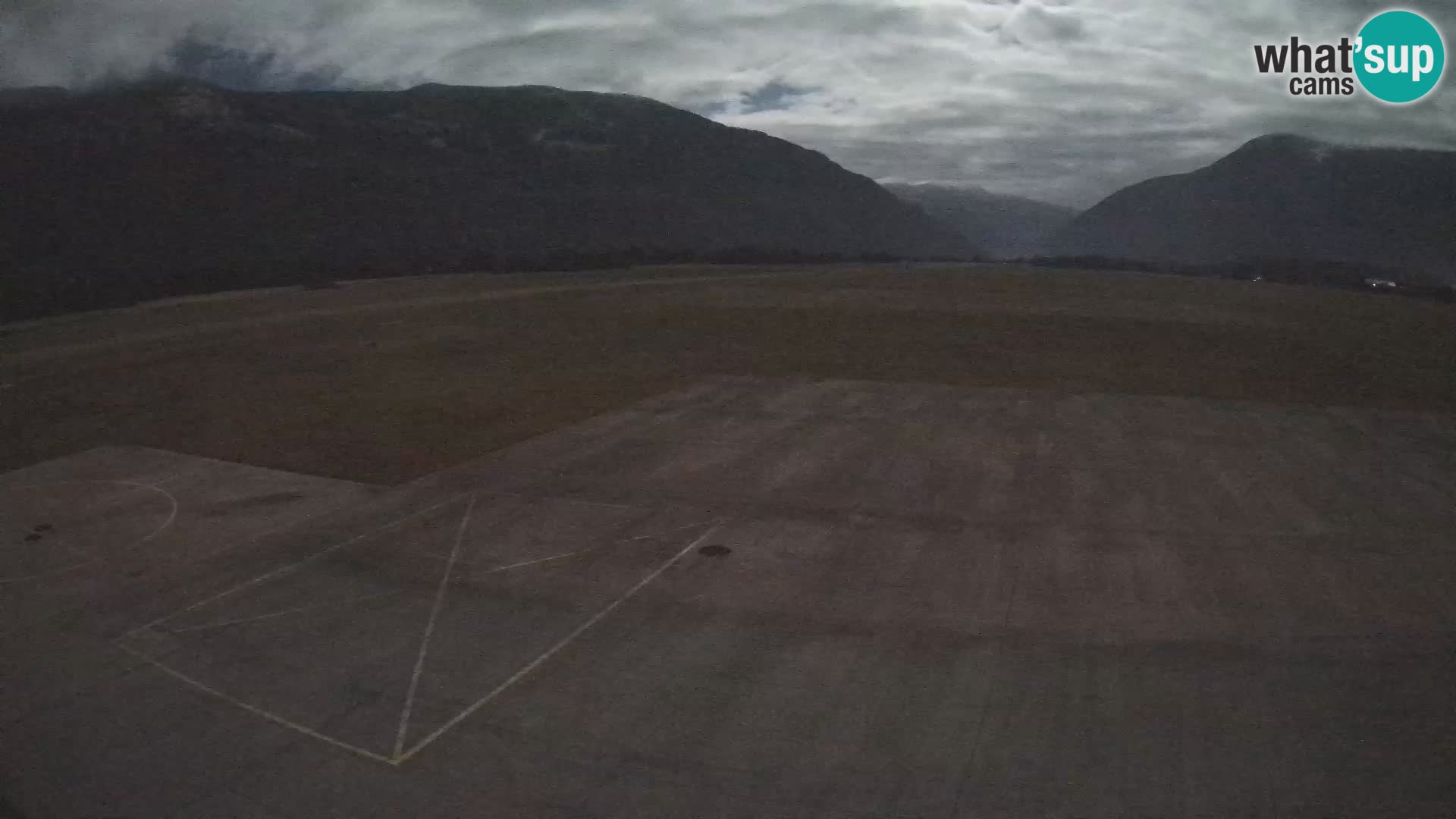 Webcam des Flughafens Bovec – Skydive Bovec