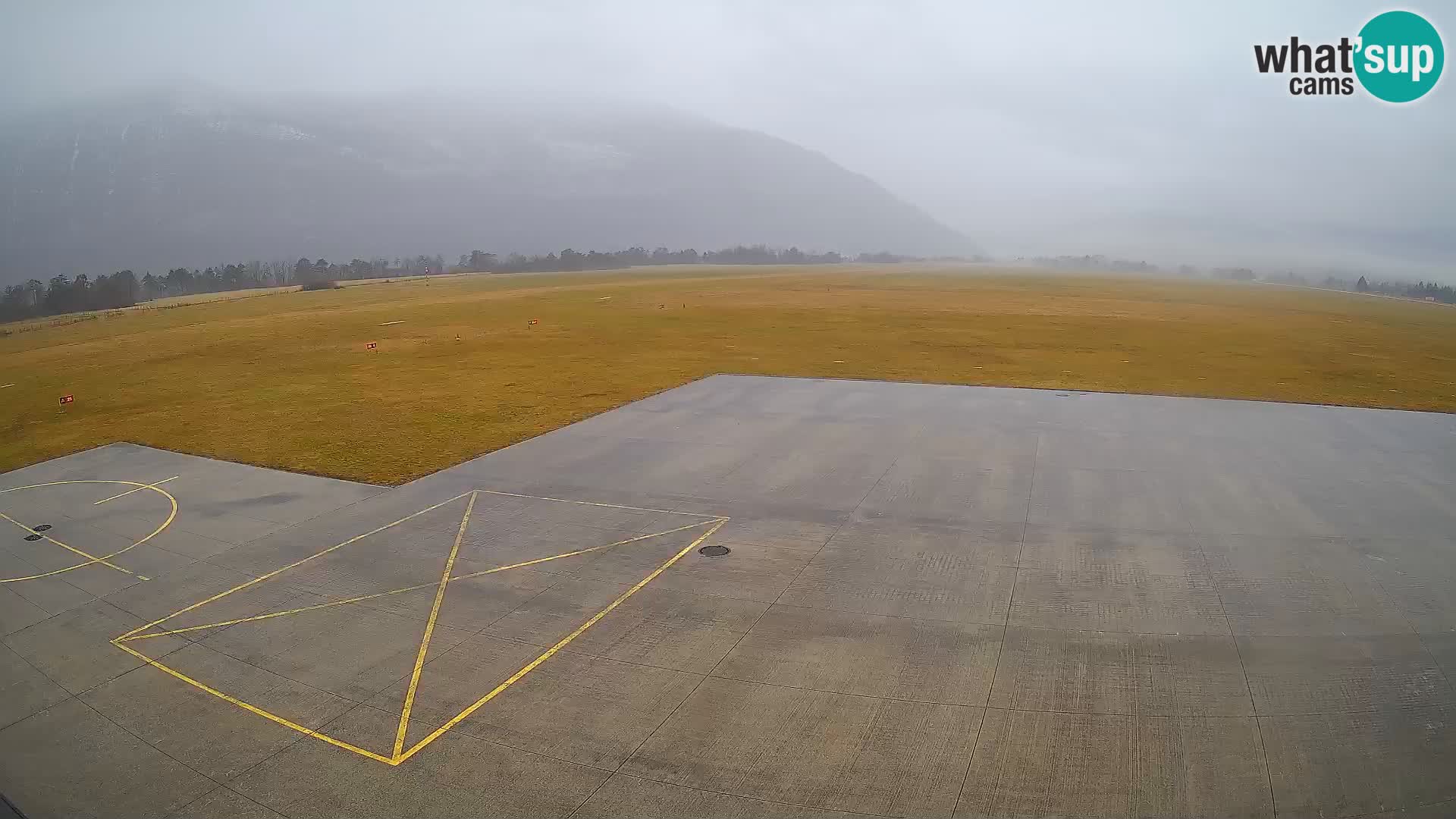 Webcam des Flughafens Bovec – Skydive Bovec