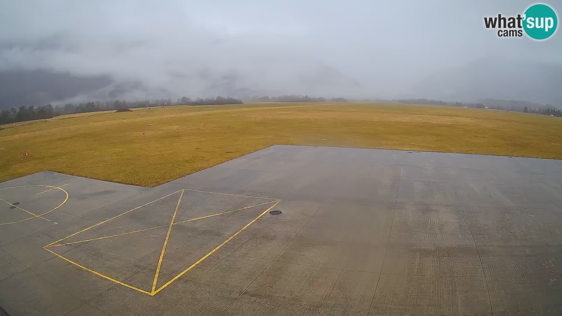 Webcam des Flughafens Bovec – Skydive Bovec