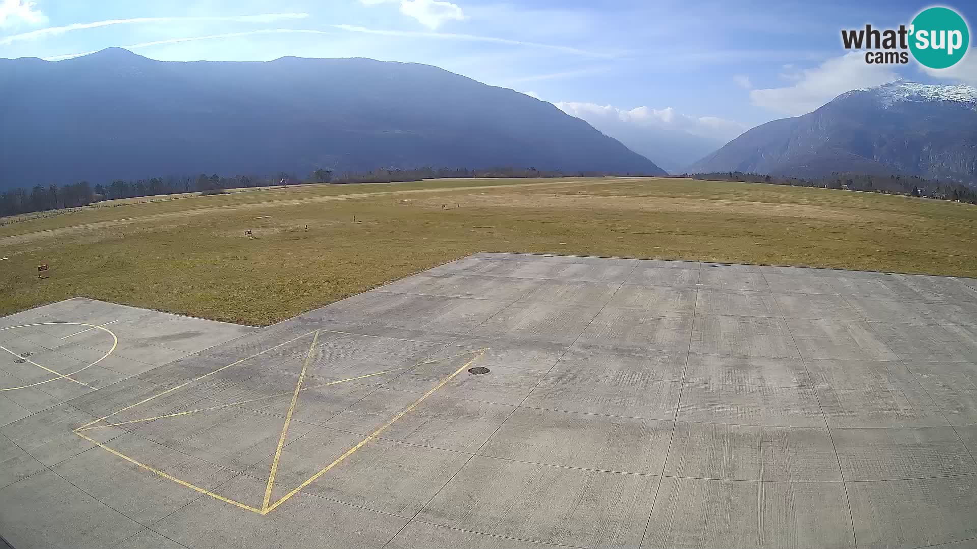 Cámara web del aeropuerto de Bovec – Skydive Bovec