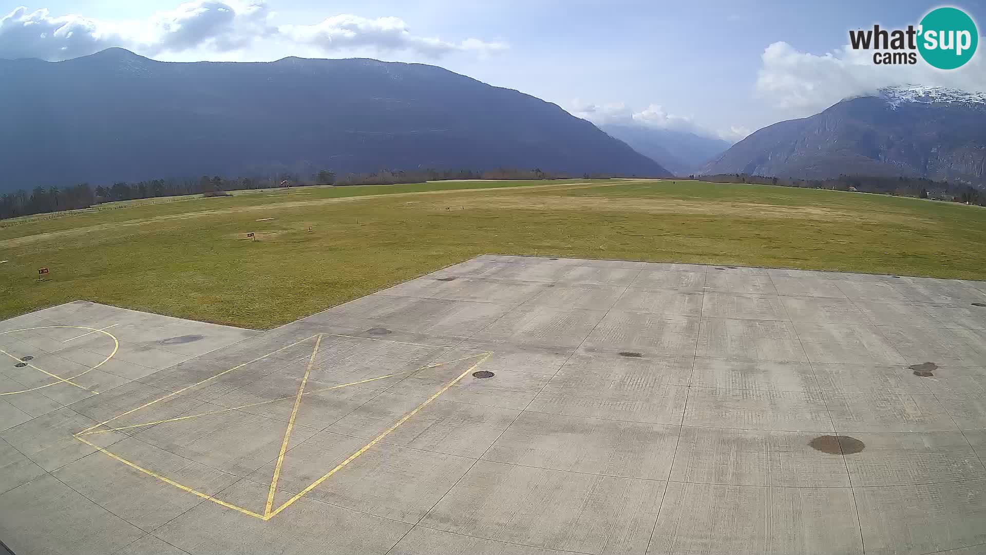 Cámara web del aeropuerto de Bovec – Skydive Bovec