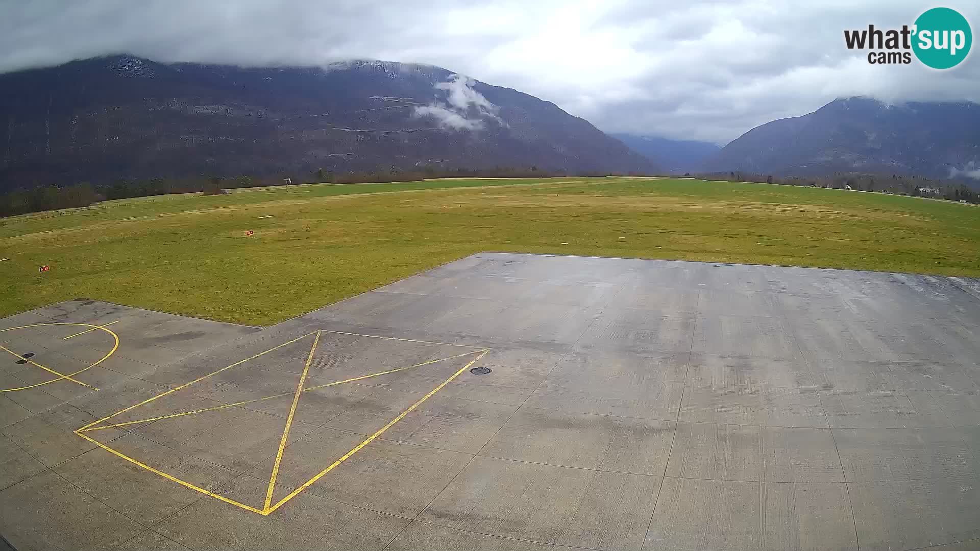 Bovec spletna kamera letališče – Skydive Bovec