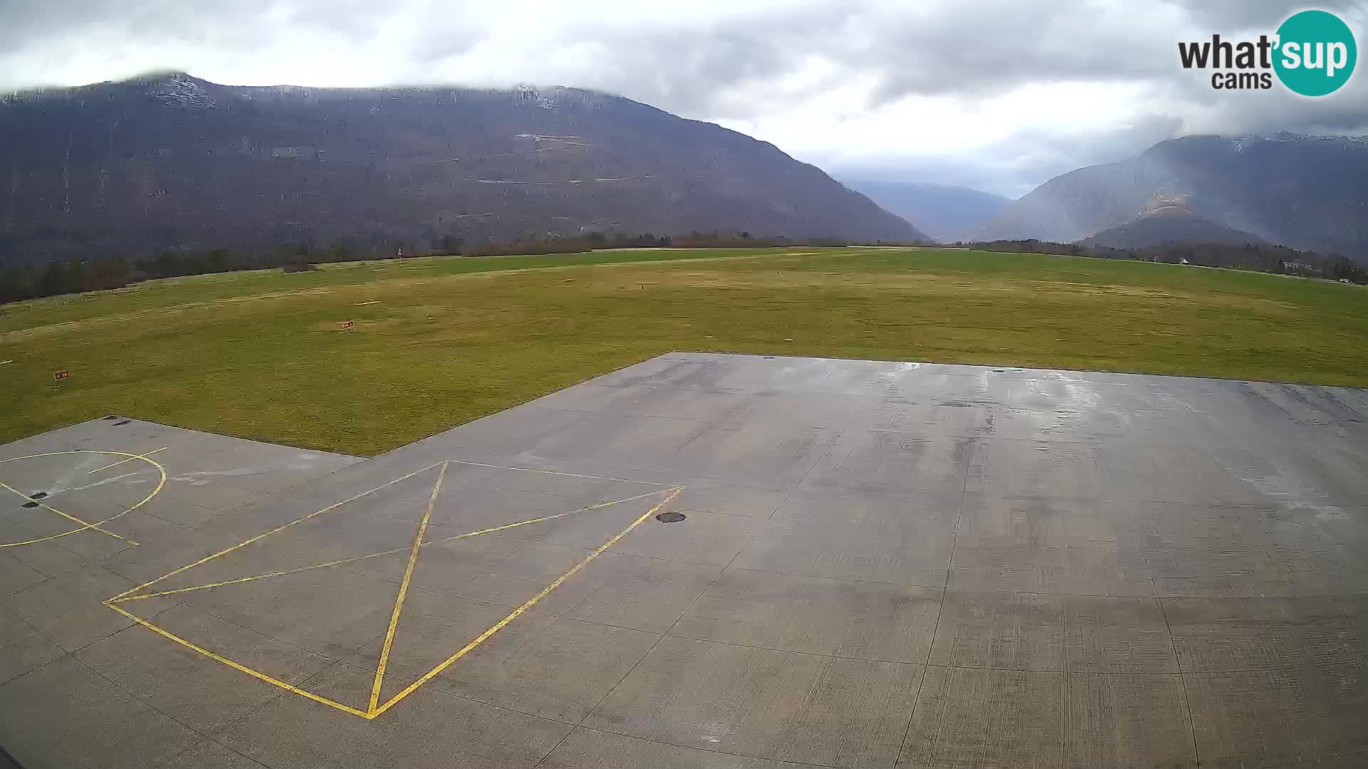 Cámara web del aeropuerto de Bovec – Skydive Bovec