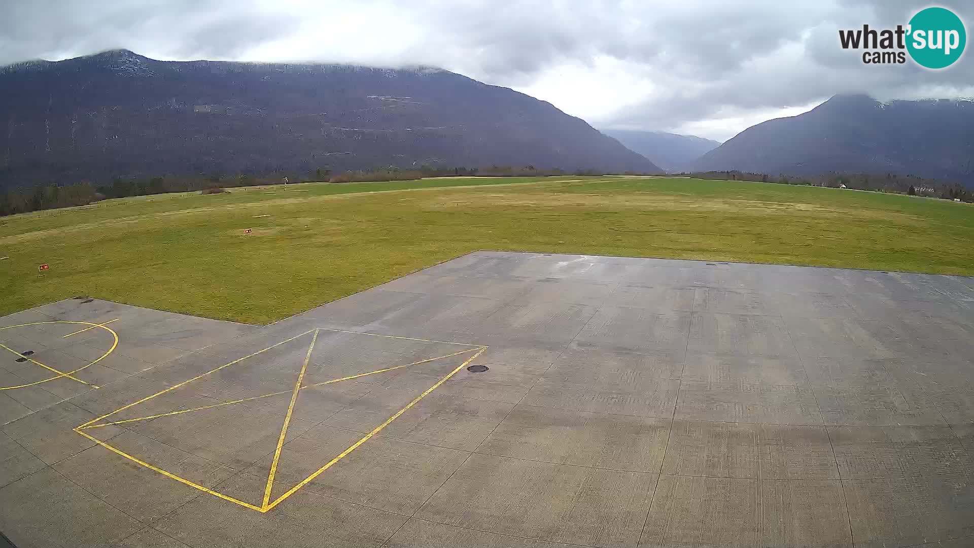 Cámara web del aeropuerto de Bovec – Skydive Bovec