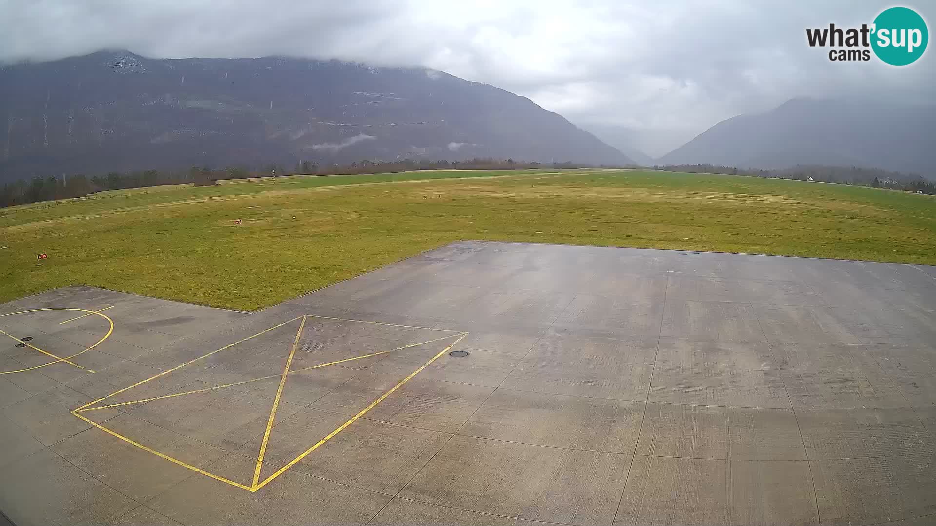 Cámara web del aeropuerto de Bovec – Skydive Bovec