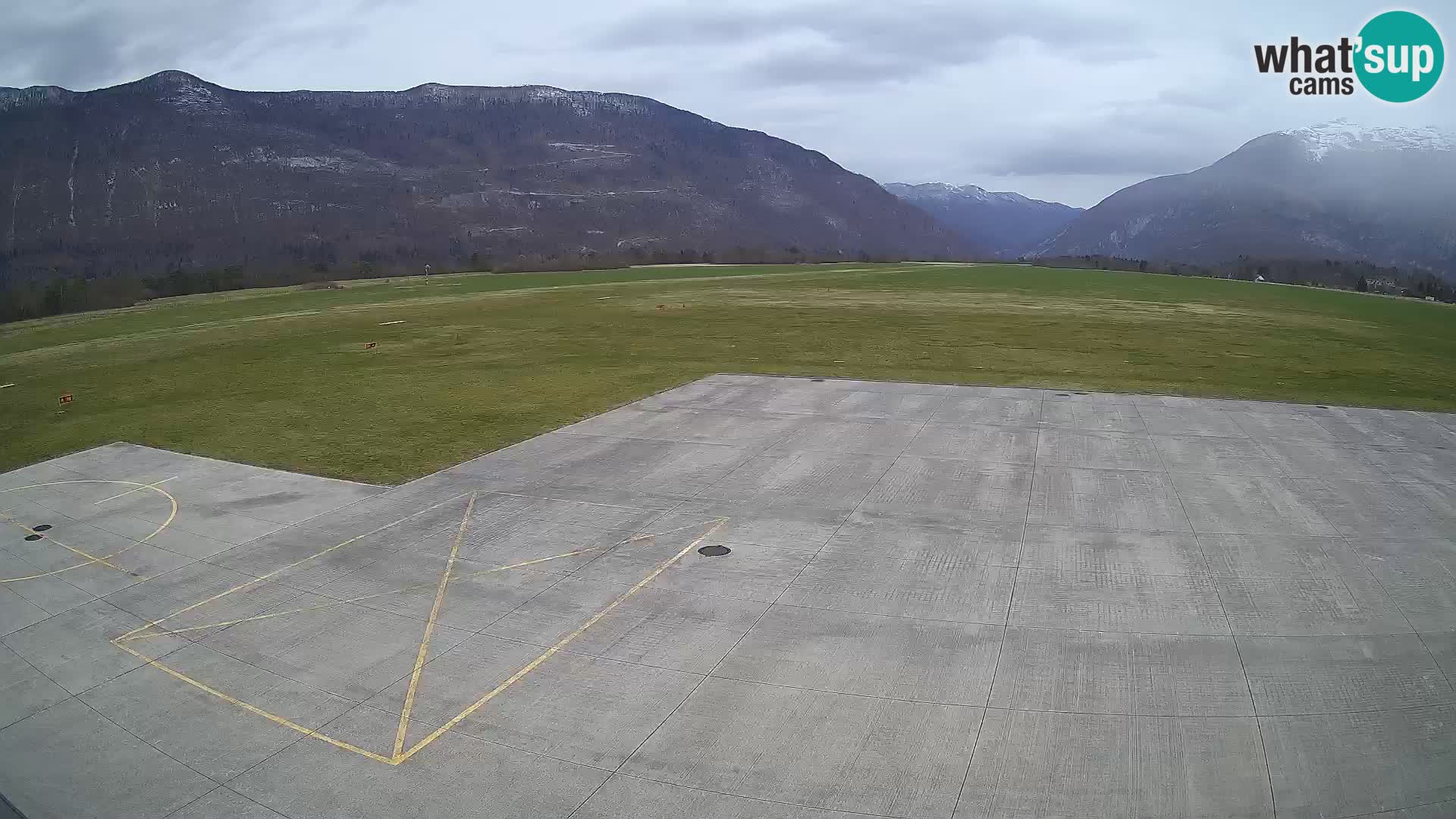 Webcam de l’aéroport de Bovec – Skydive Bovec