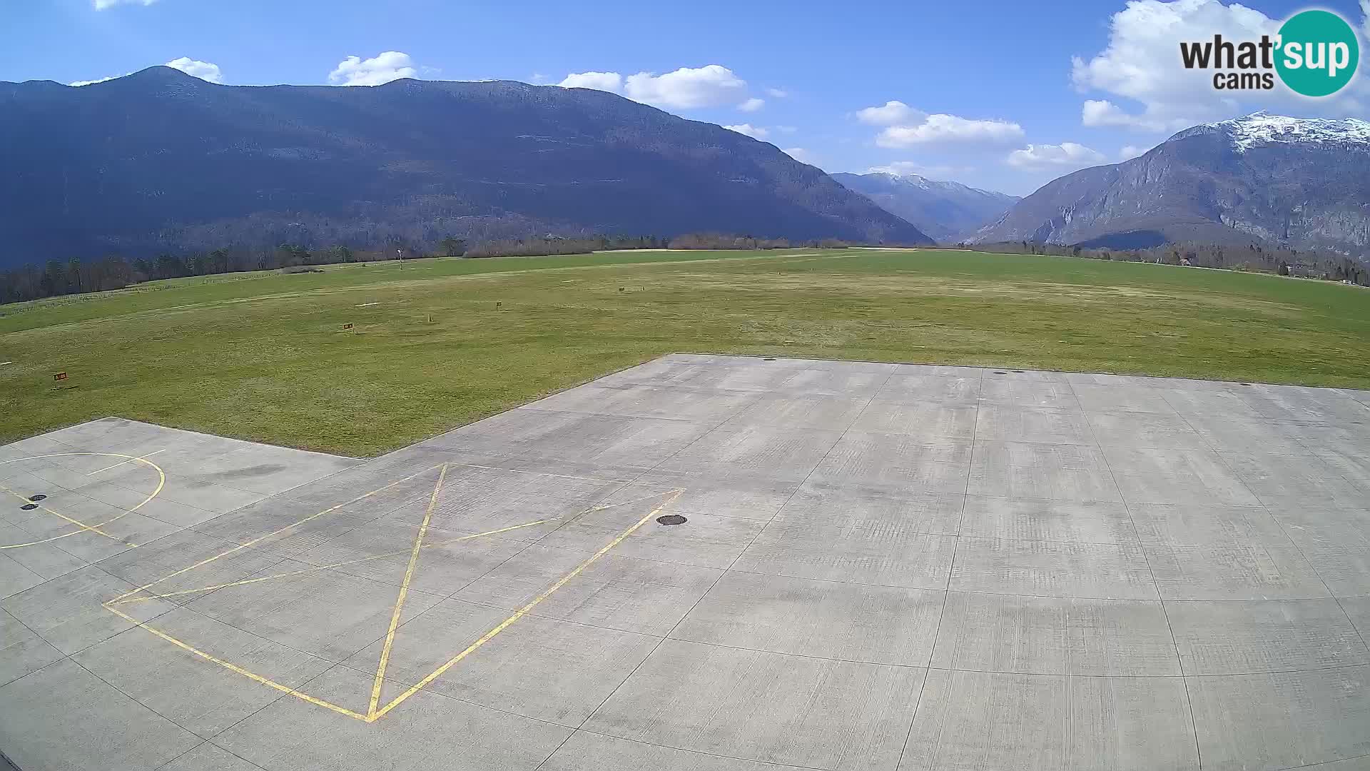 Cámara web del aeropuerto de Bovec – Skydive Bovec