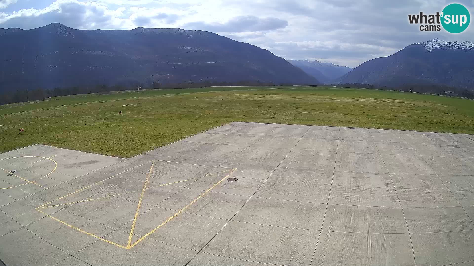 Cámara web del aeropuerto de Bovec – Skydive Bovec