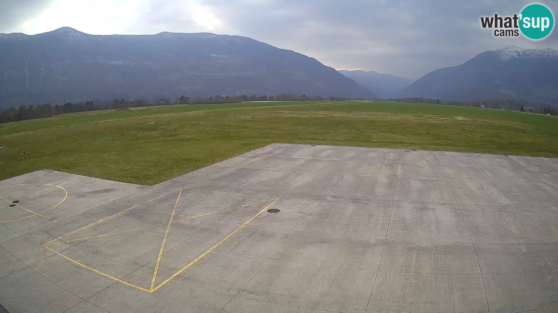 Cámara web del aeropuerto de Bovec – Skydive Bovec