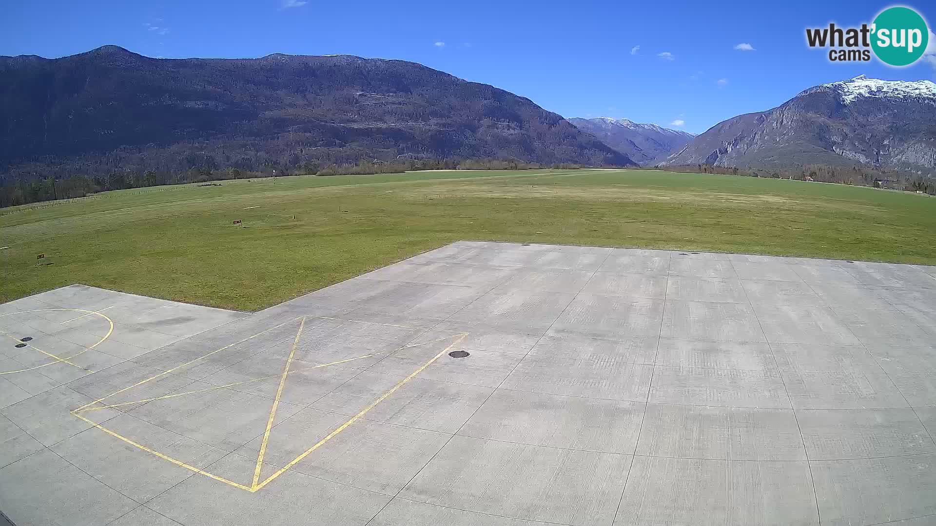 Cámara web del aeropuerto de Bovec – Skydive Bovec