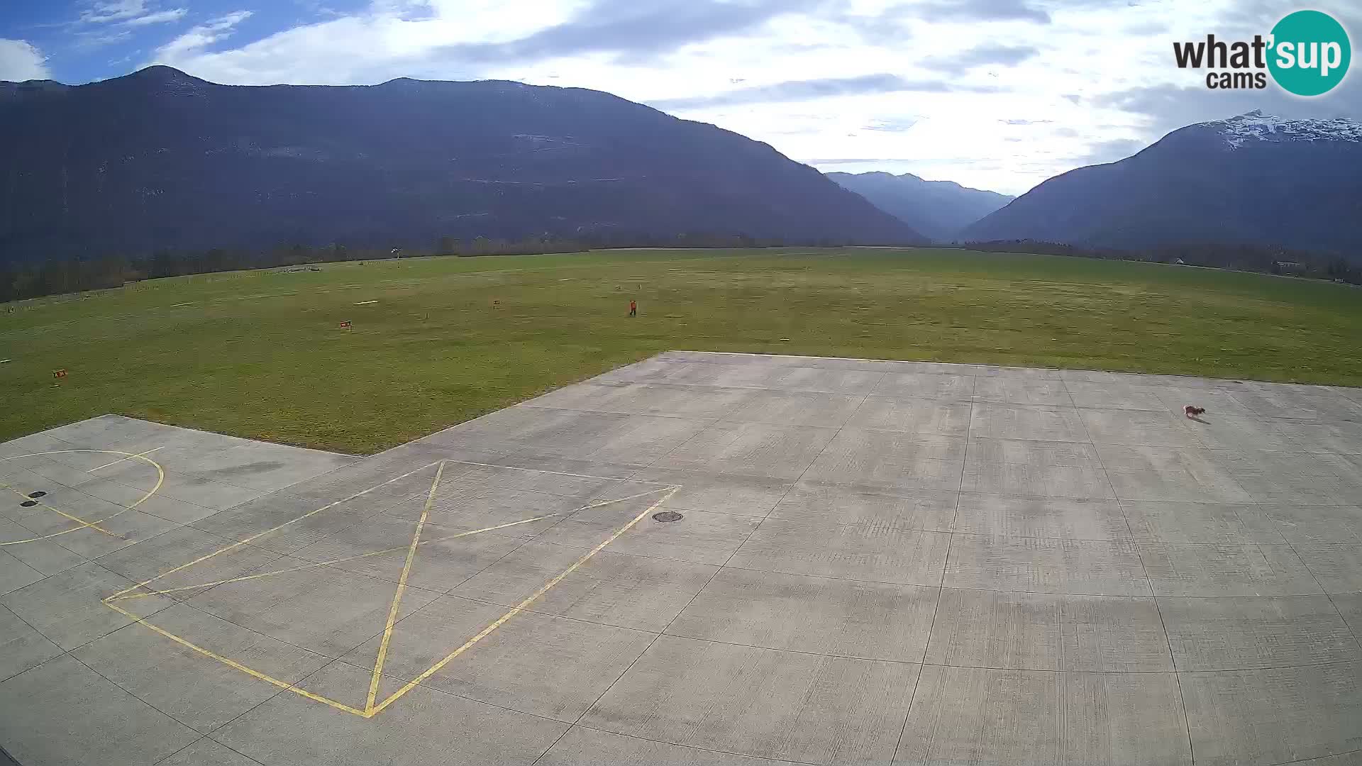 Webcam de l’aéroport de Bovec – Skydive Bovec
