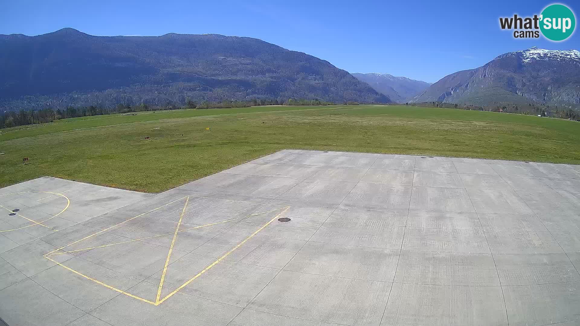 Cámara web del aeropuerto de Bovec – Skydive Bovec
