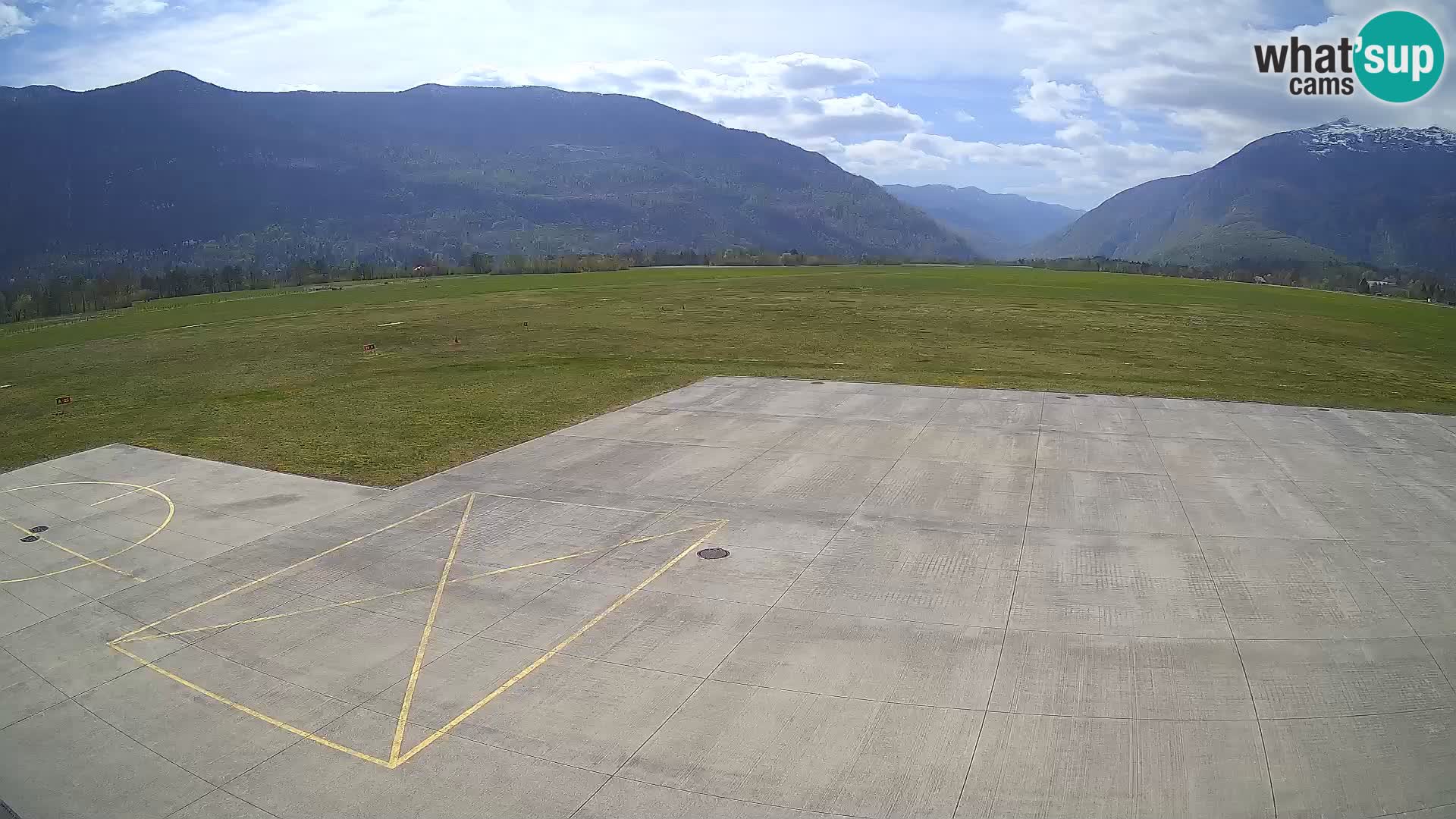Cámara web del aeropuerto de Bovec – Skydive Bovec