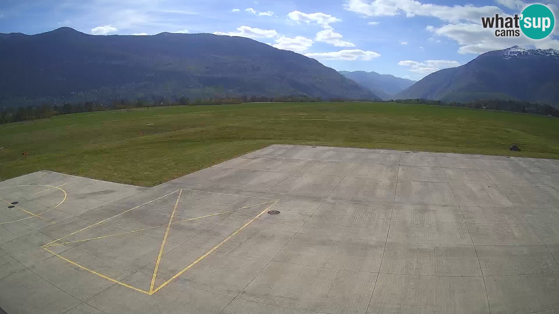 Cámara web del aeropuerto de Bovec – Skydive Bovec