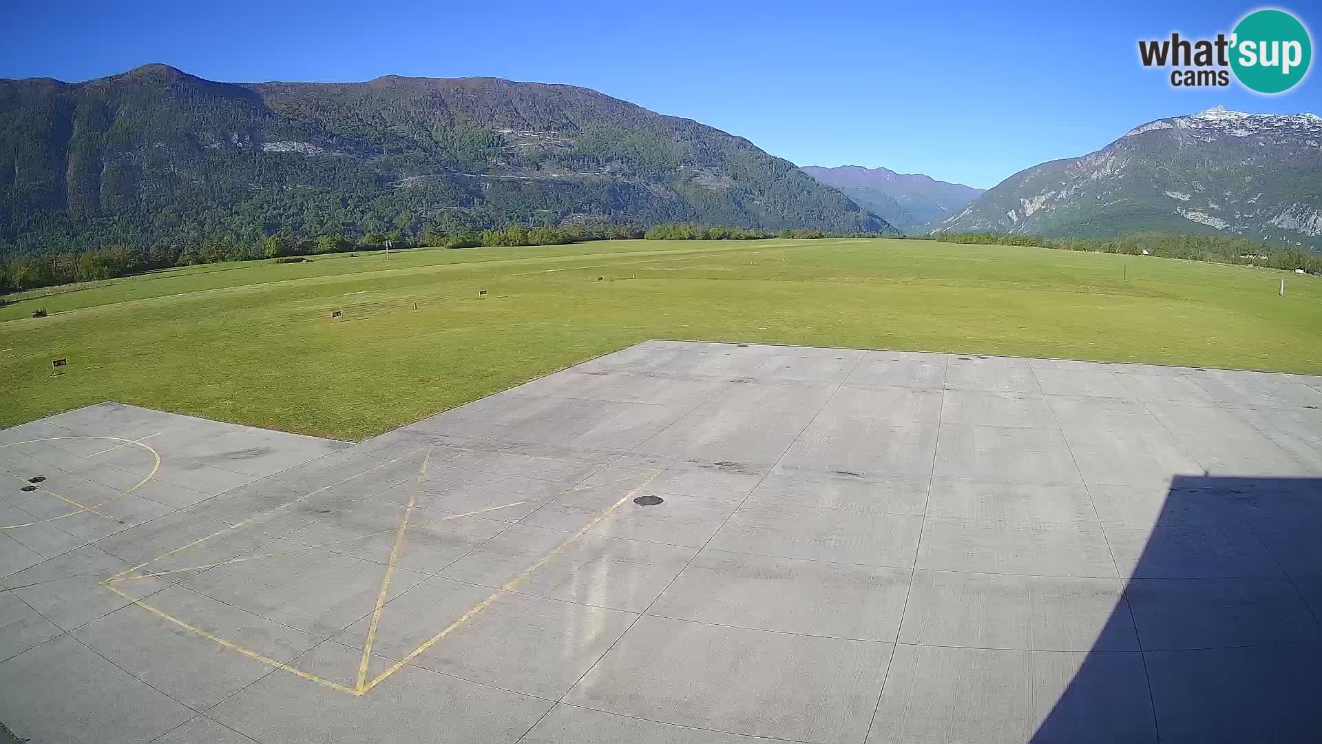 Cámara web del aeropuerto de Bovec – Skydive Bovec