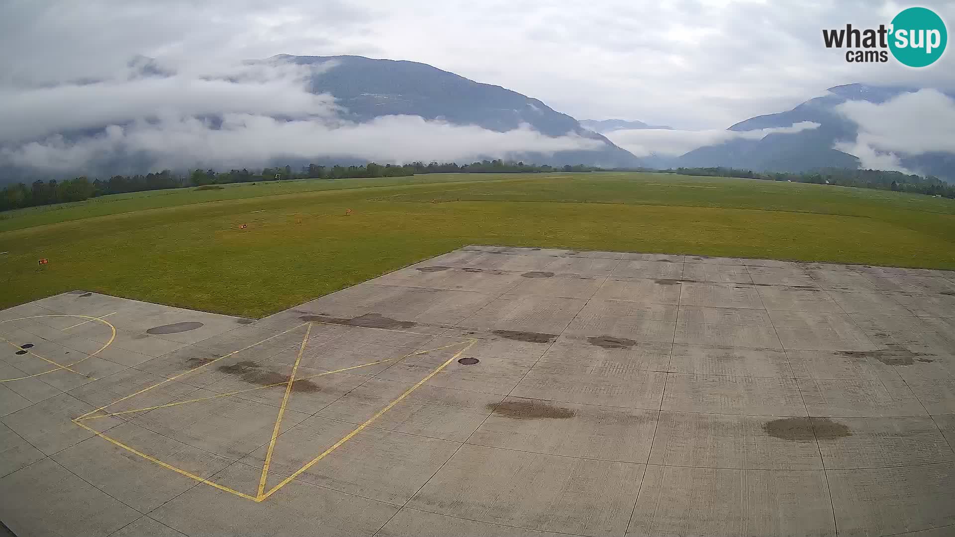 Bovec spletna kamera letališče – Skydive Bovec