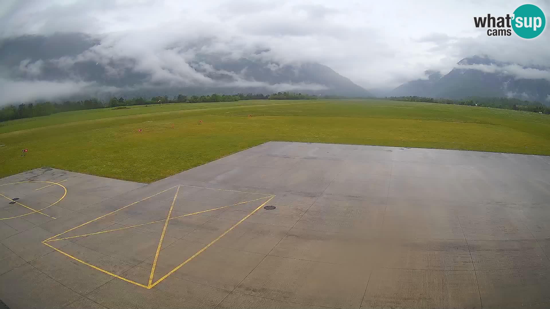 Cámara web del aeropuerto de Bovec – Skydive Bovec