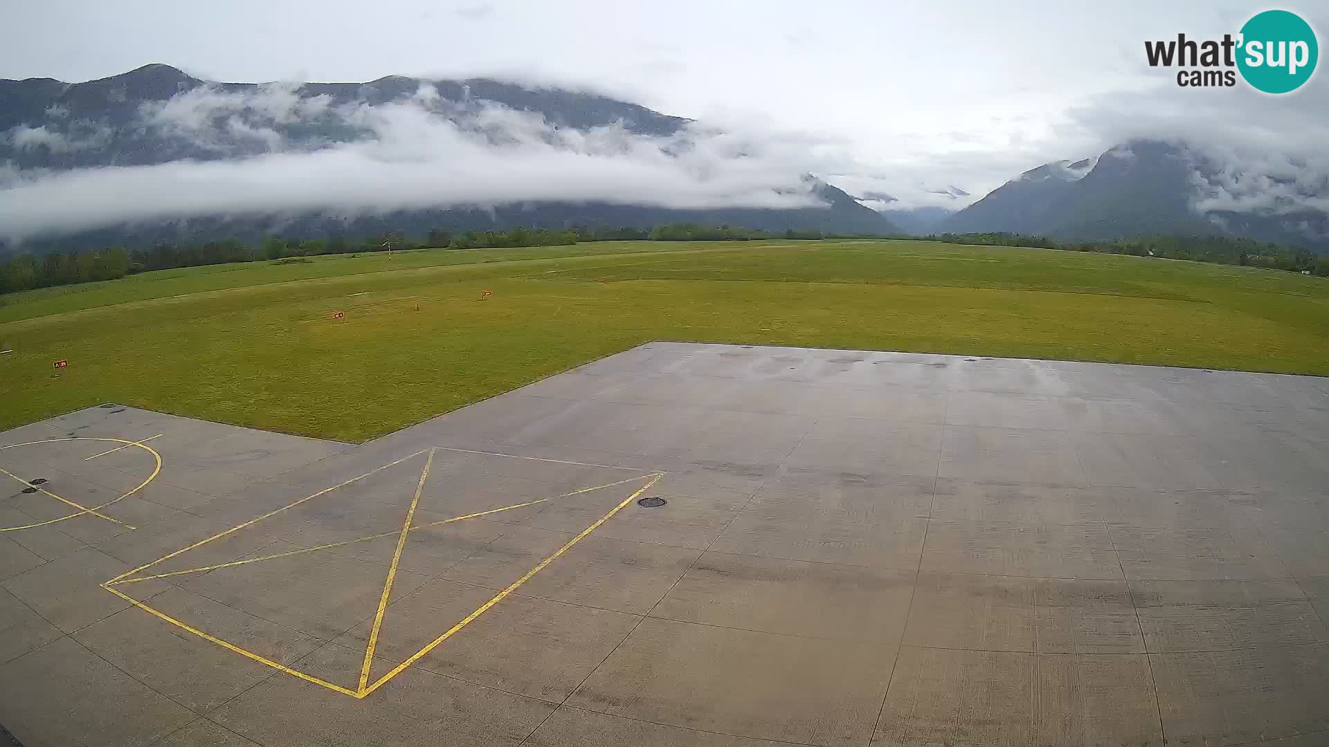 Cámara web del aeropuerto de Bovec – Skydive Bovec